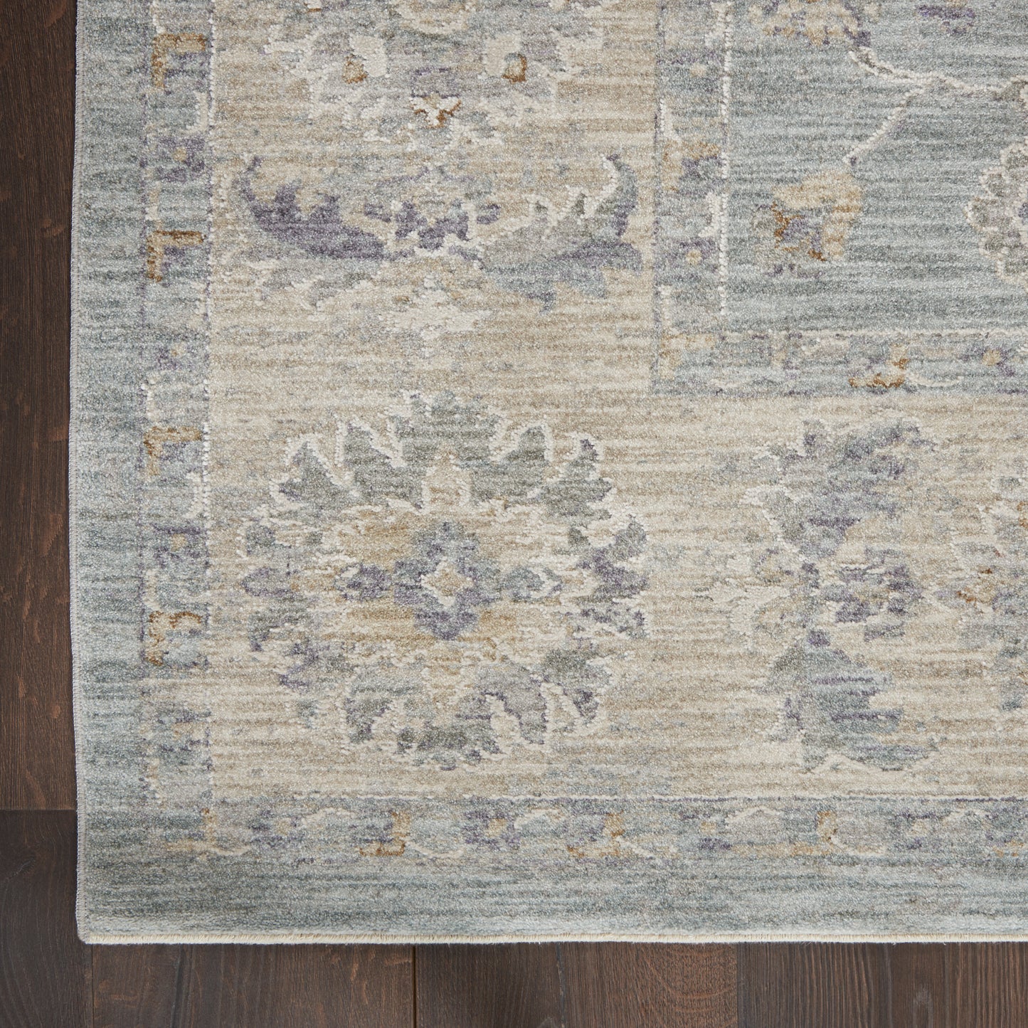 Nourison Home Infinite IFT02 Blue  Traditional Machinemade Rug