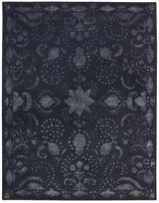 Nourison Home Symphony SYM11 Indigo  Transitional Tufted Rug