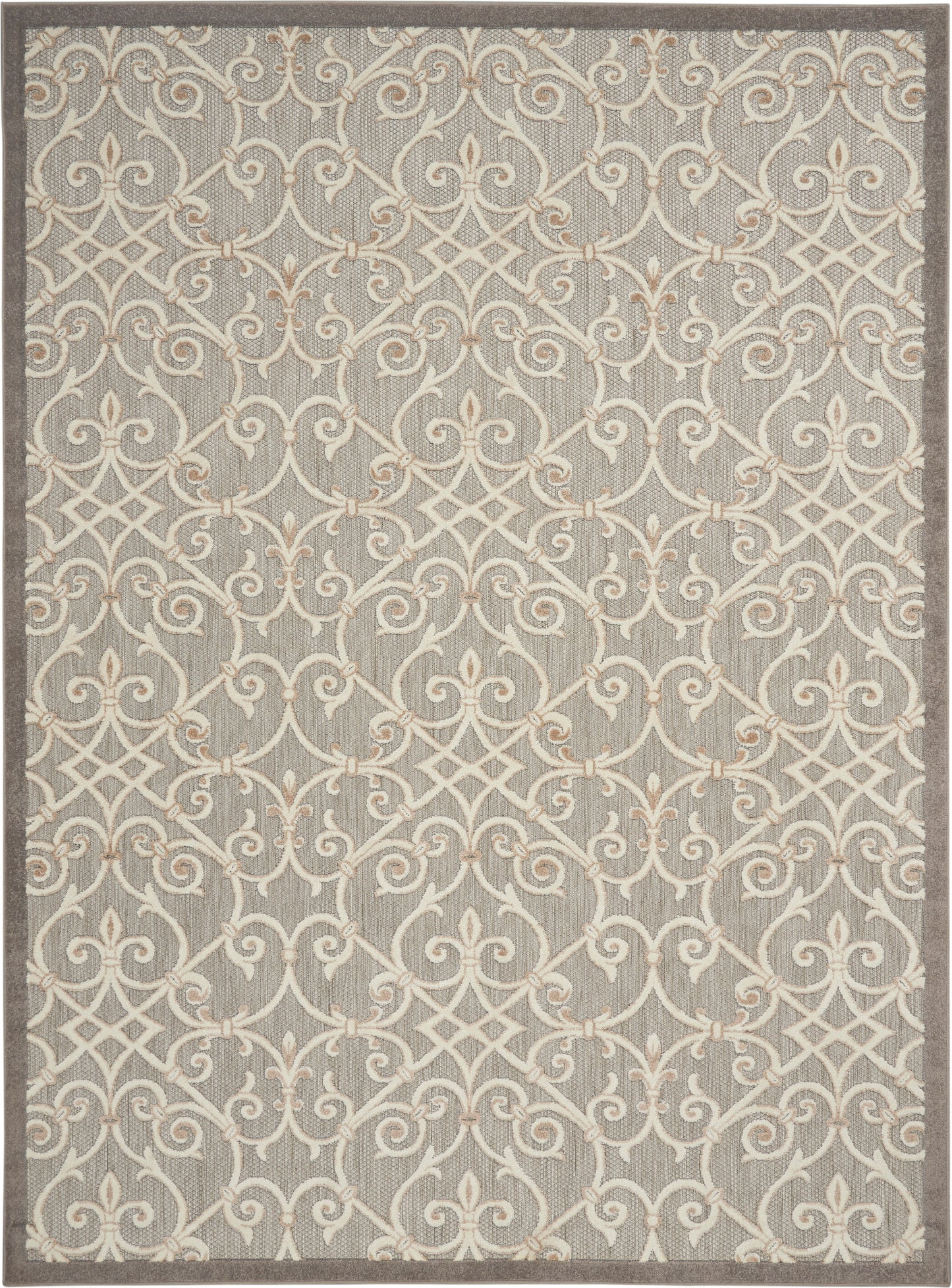 Nourison Home Aloha ALH21 Natural  Contemporary Machinemade Rug