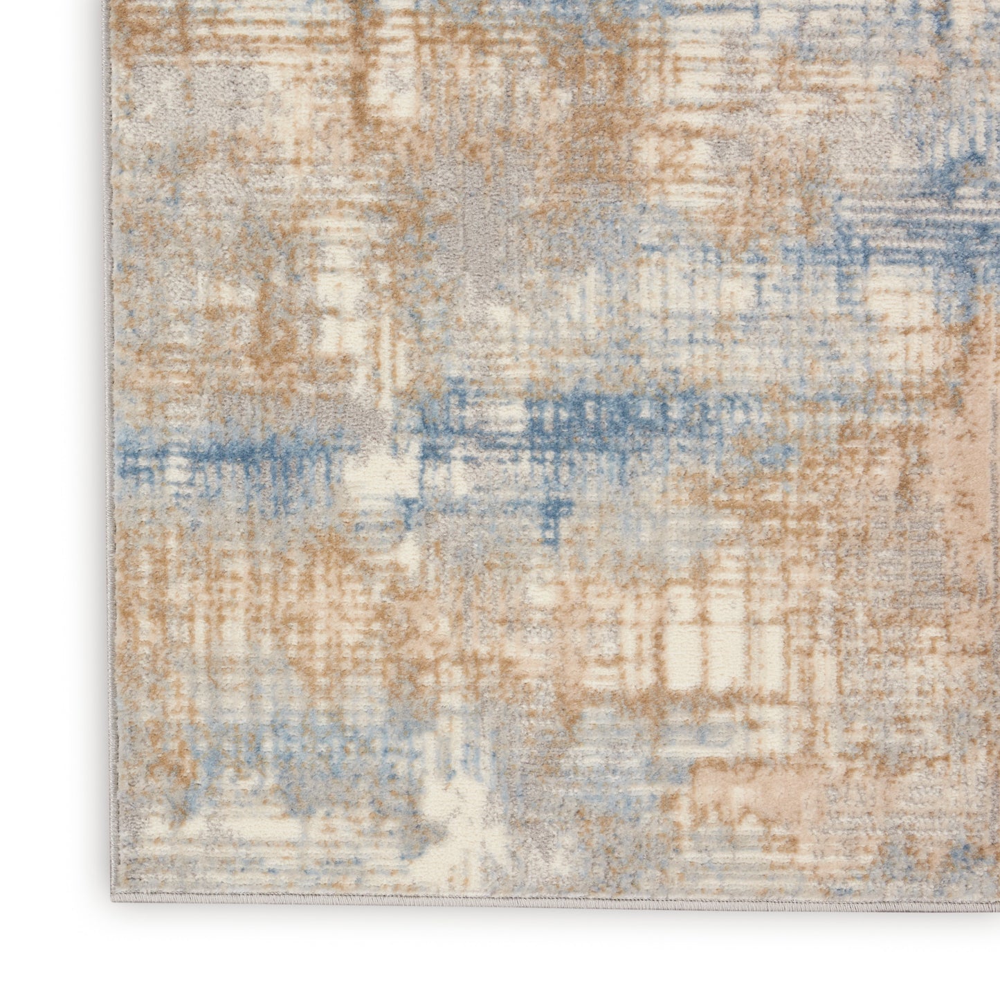 Calvin Klein Ck950 Rush CK951 Blue Beige  Contemporary Machinemade Rug