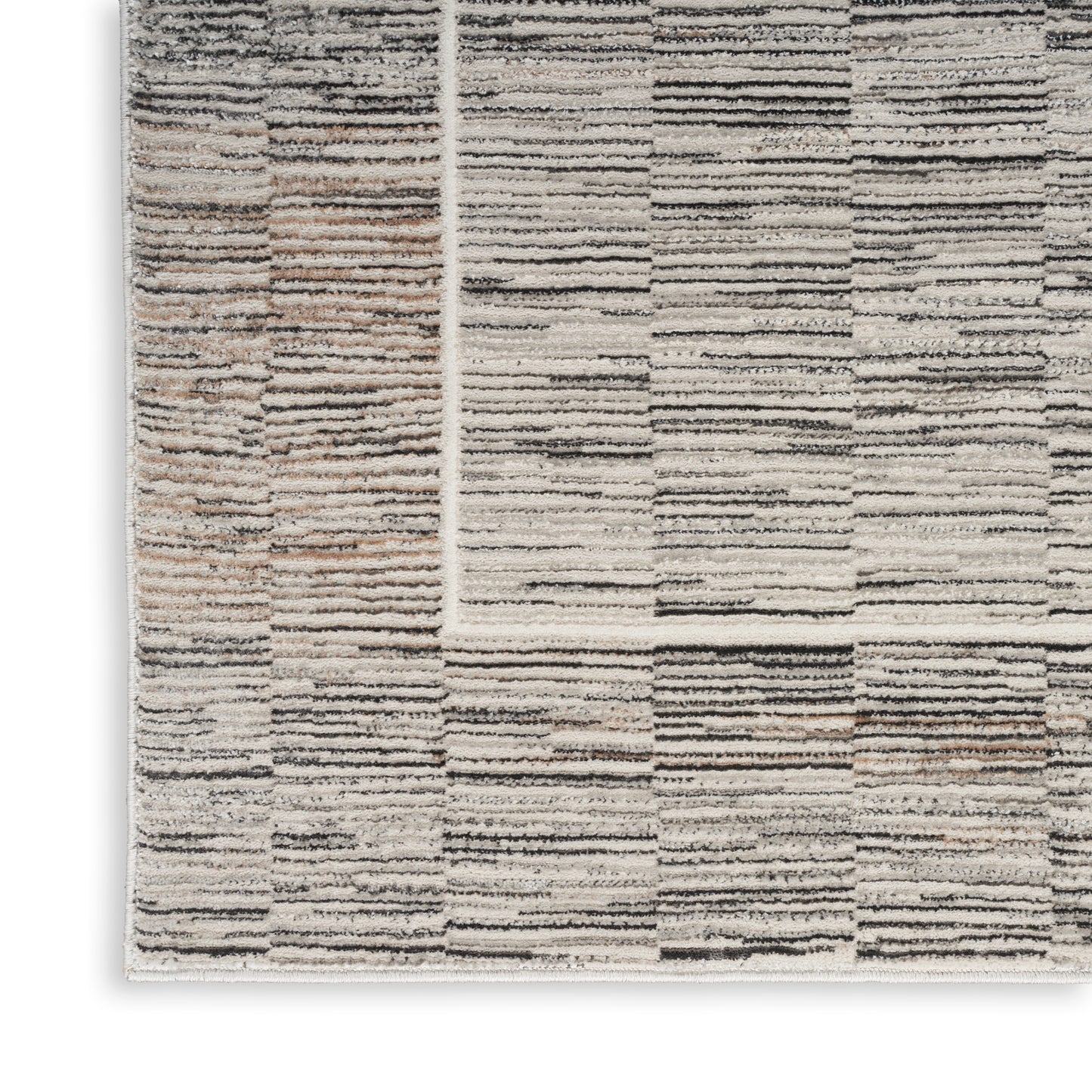 Nourison Home Desire DSR02 Charcoal Grey  Contemporary Machinemade Rug