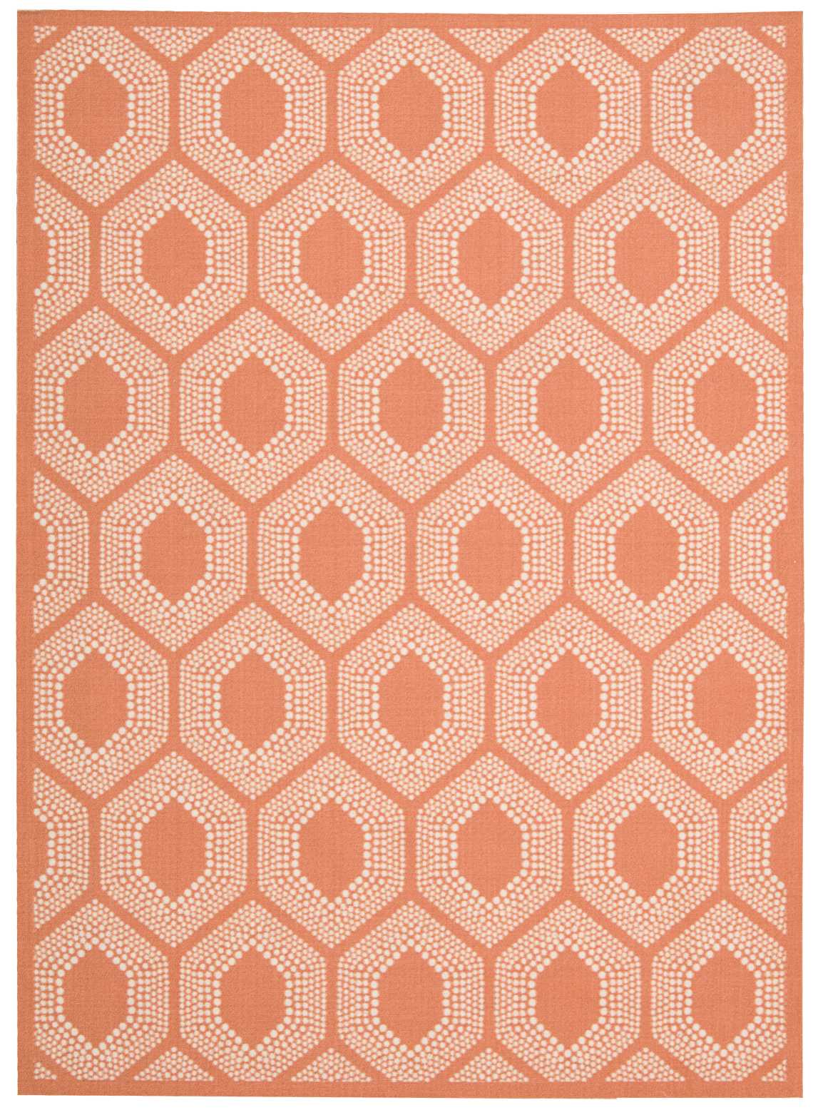 Waverly Sun N Shade SND26 Tangerine Contemporary Machinemade Rug