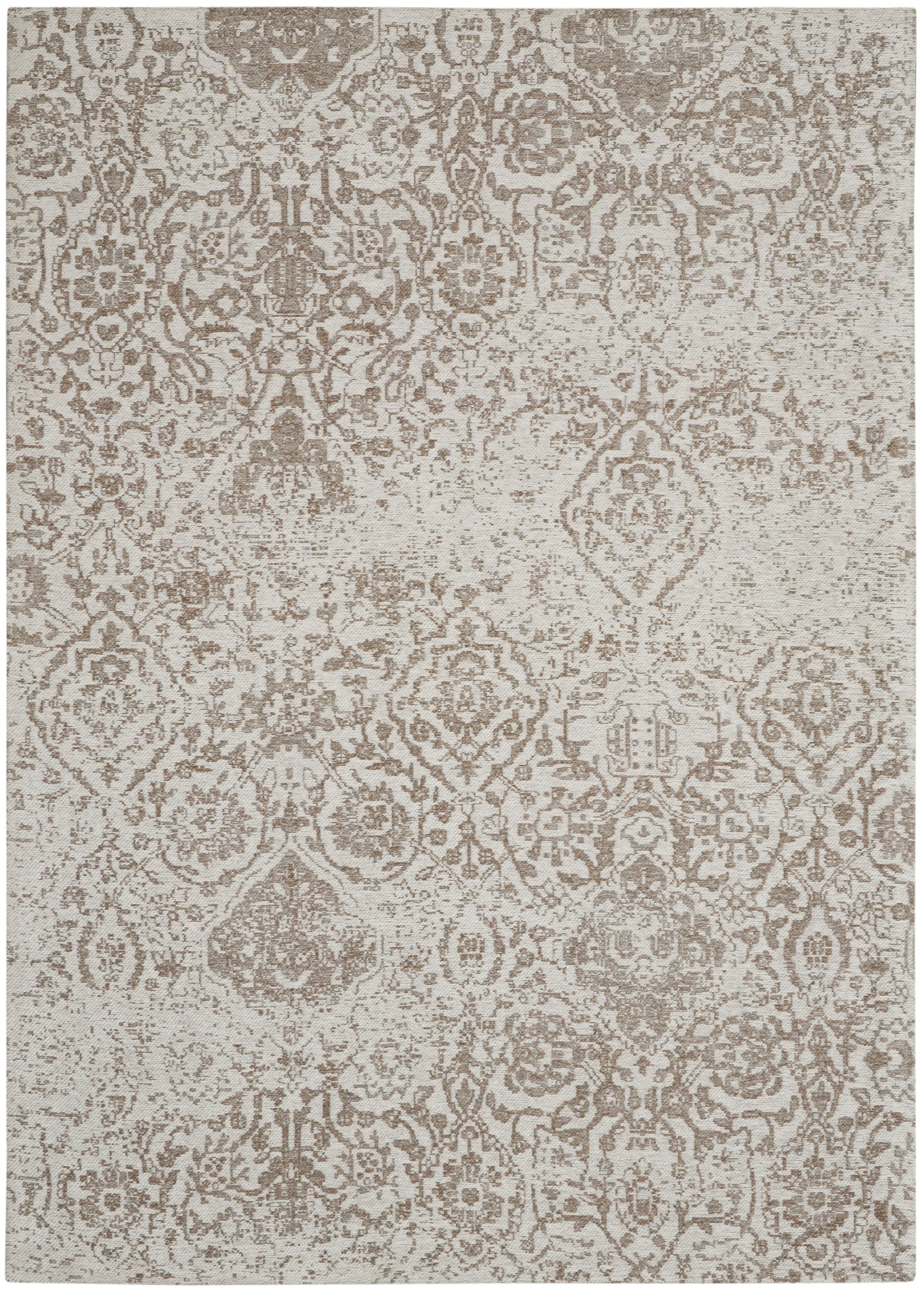 Nourison Home Damask DAS06 Ivory  Transitional Machinemade Rug