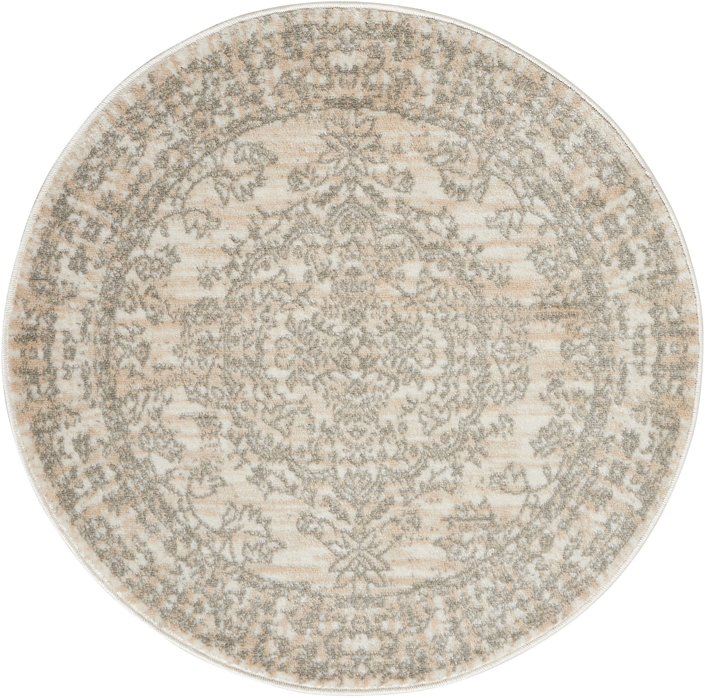 Nourison Home Euphoria EUP04 Bone  Traditional Machinemade Rug