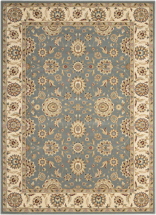 Nourison Home Persian Crown PC002 Blue Traditional Machinemade Rug