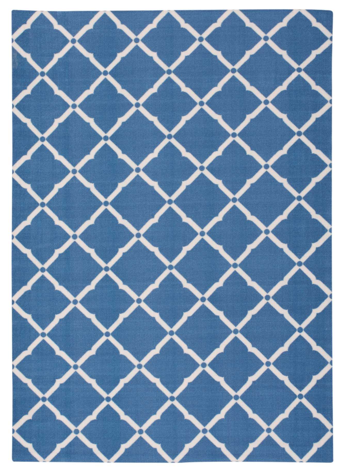 Nourison Home Home & Garden RS091 Navy  Transitional Machinemade Rug