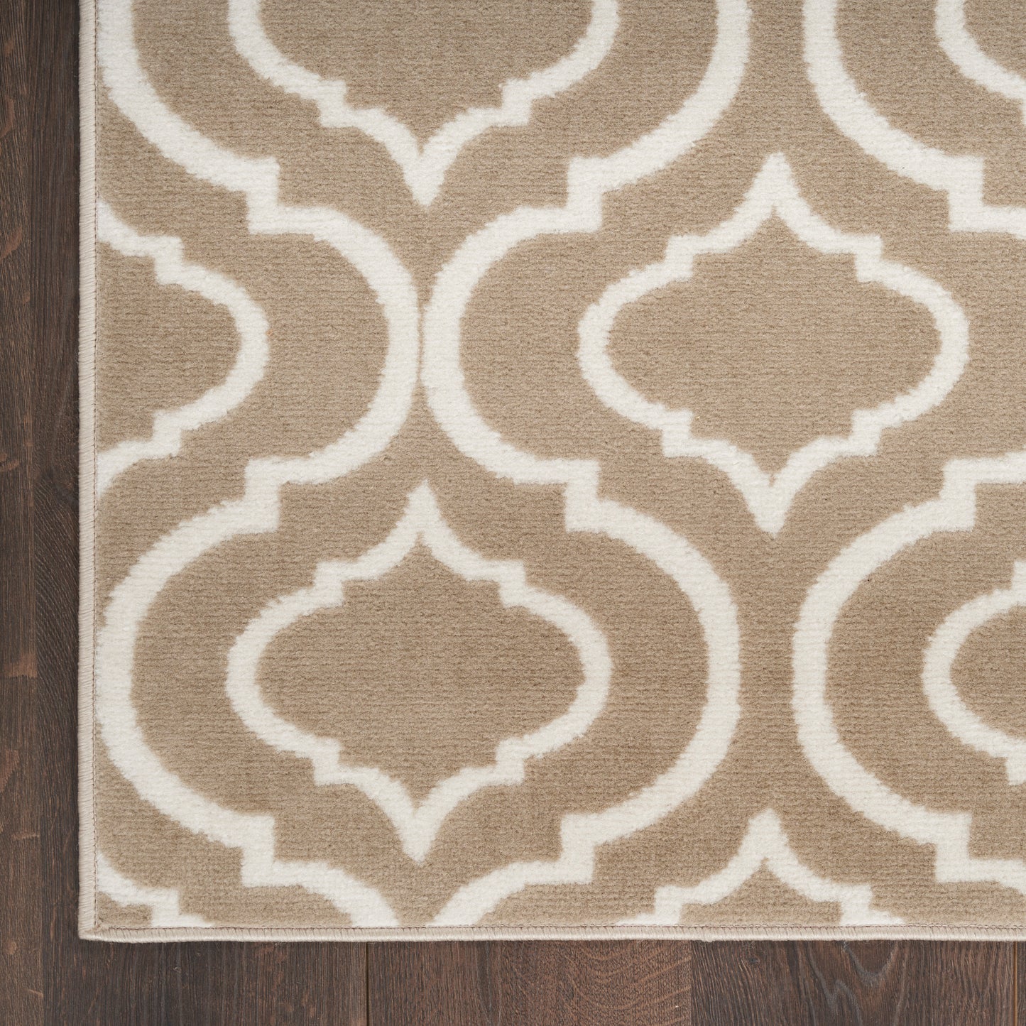 Nourison Home Jubilant JUB19 Taupe  Transitional Machinemade Rug