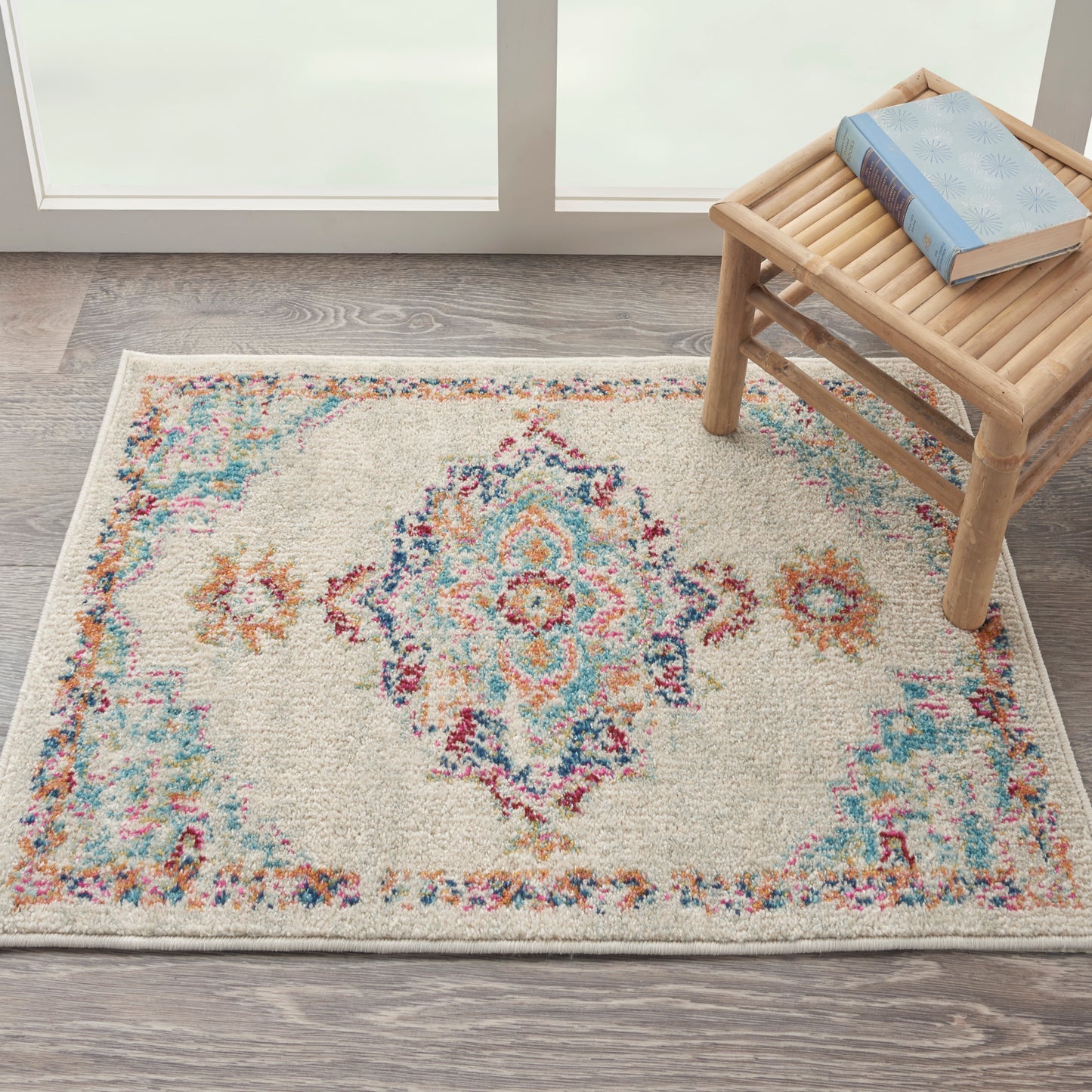 Nourison Home Passion PSN24 Grey Multi  Transitional Machinemade Rug