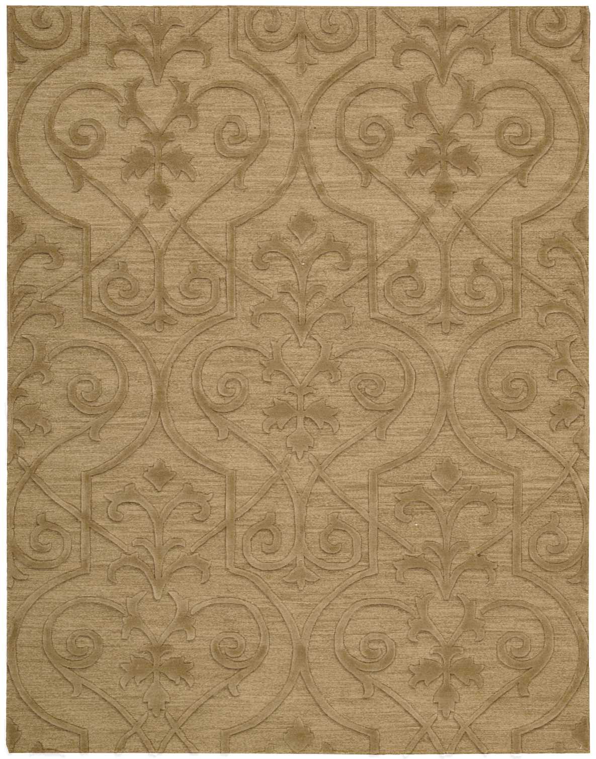 Nourison Home Ambrose AMB02 Khaki  Transitional Woven Rug