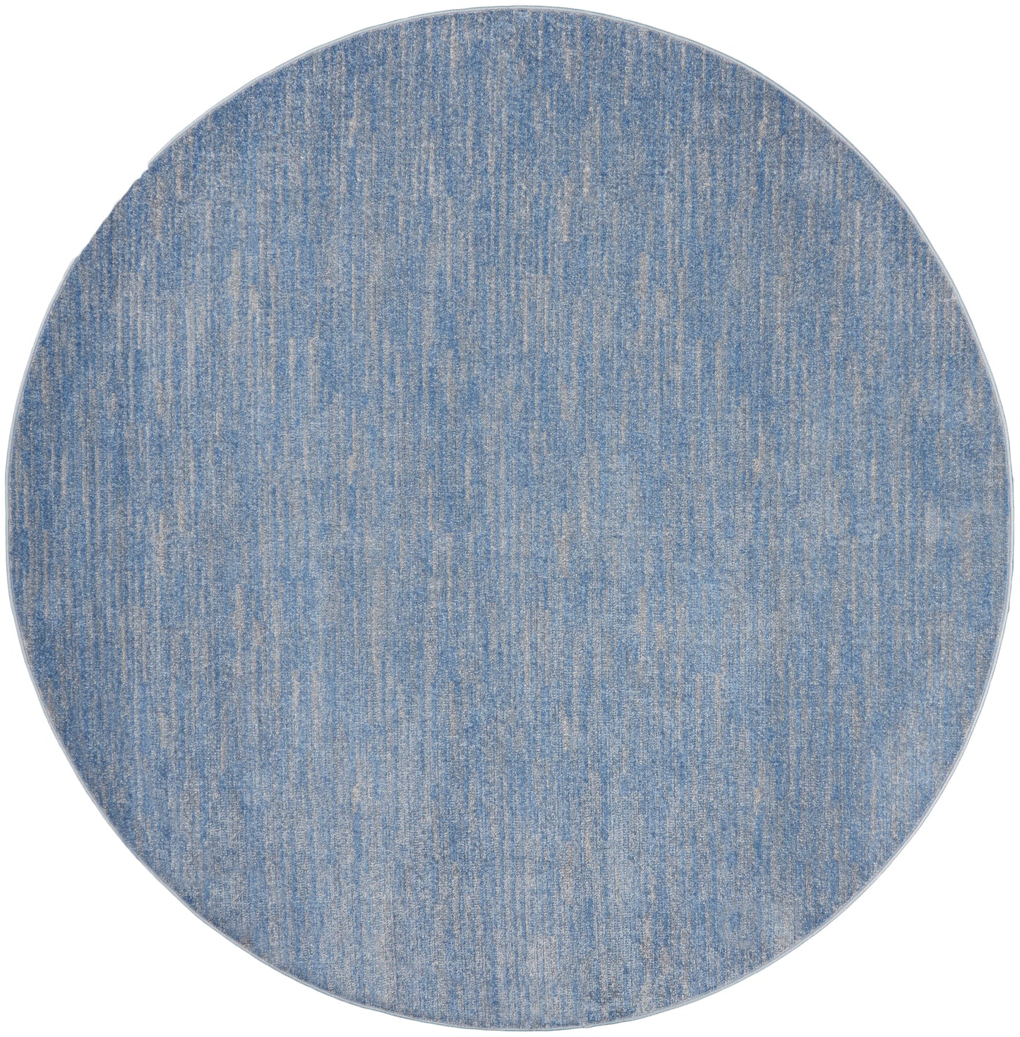 Nourison Home Nourison Essentials NRE01 Blue Grey  Contemporary Machinemade Rug