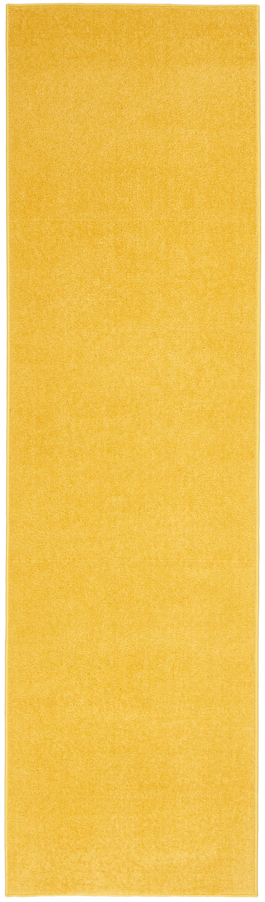 Nourison Home Nourison Essentials NRE01 Yellow  Contemporary Machinemade Rug