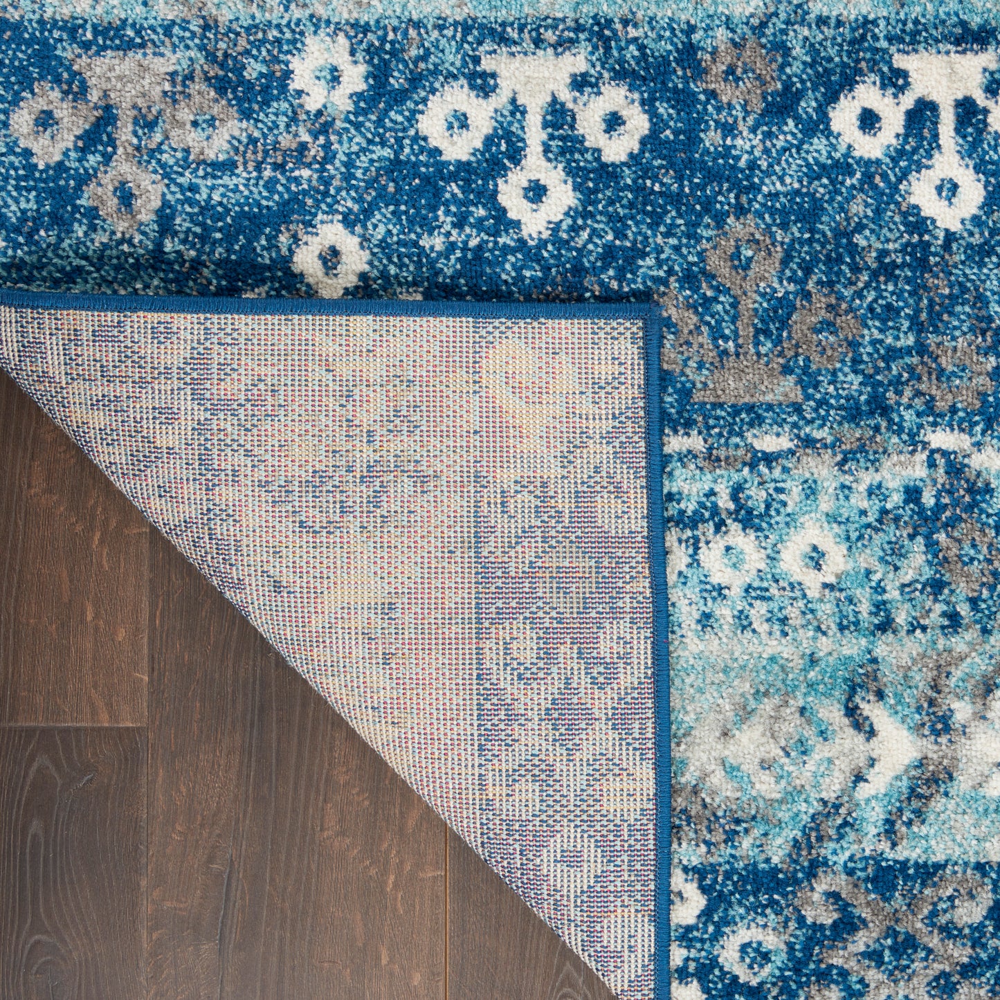 Nourison Home Persian Vintage PRV07 Ivory Blue   Machinemade Rug