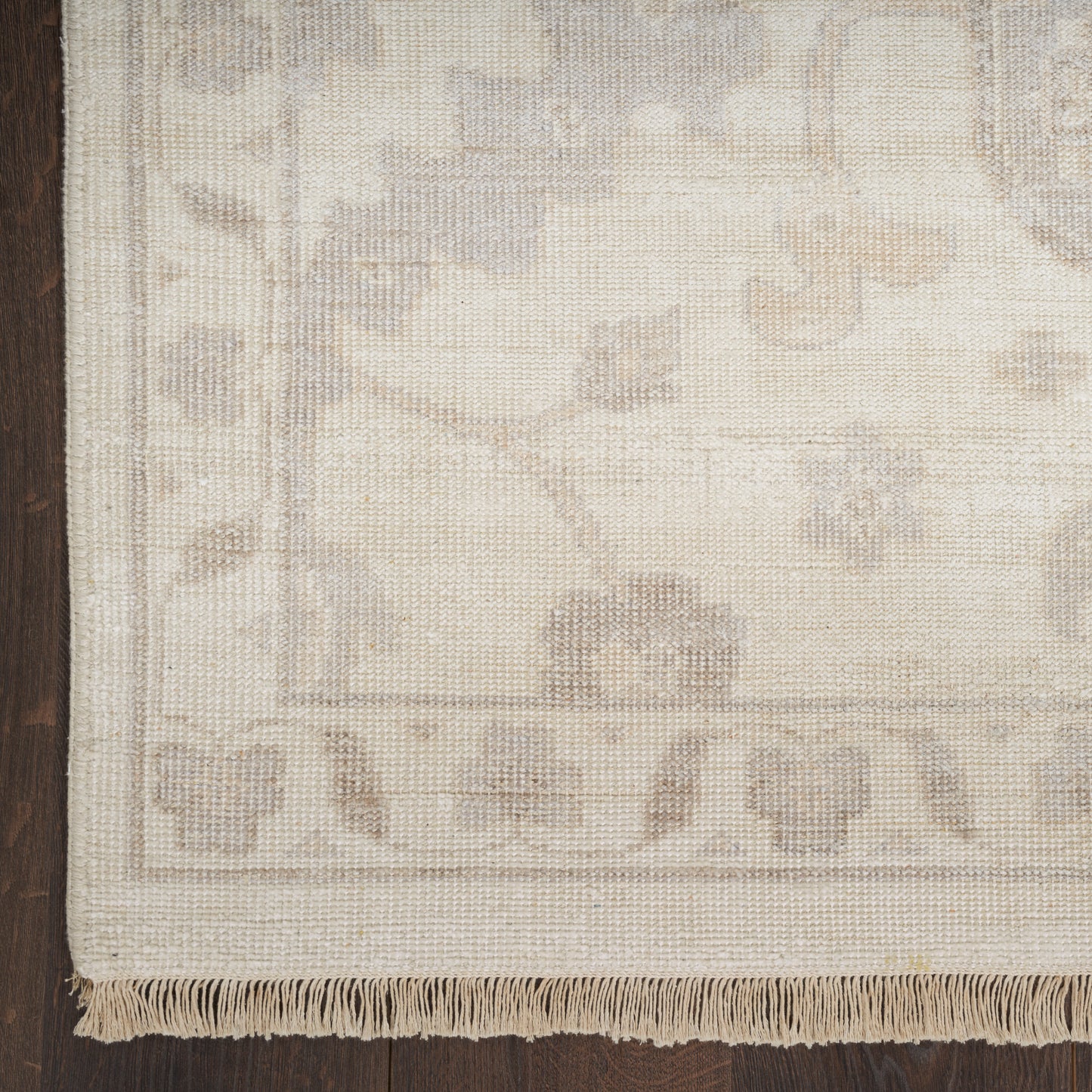 Nourison Home Aldora ALD14 Ivory Grey  Traditional Knotted Rug