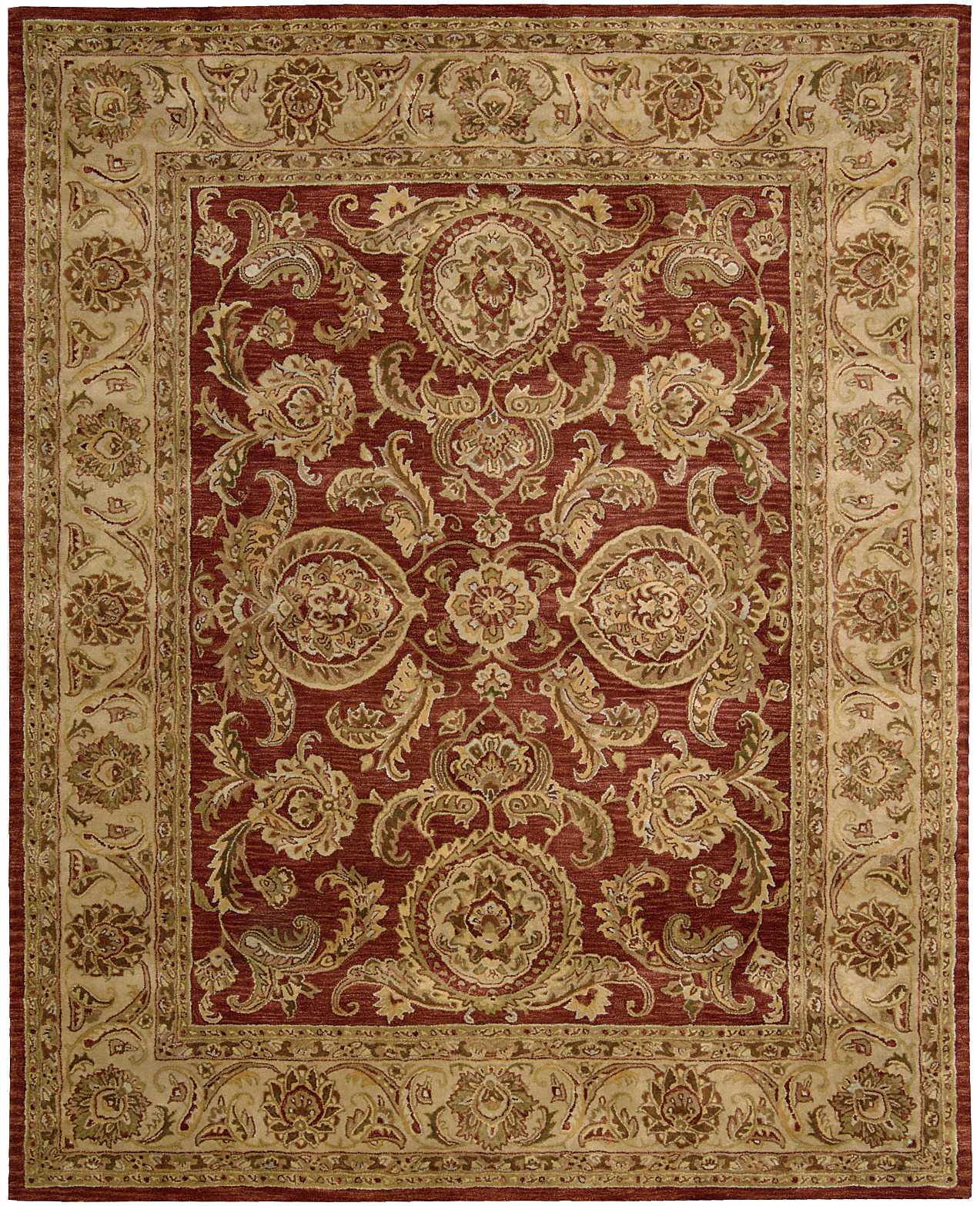 Nourison Home Jaipur JA24 Cinnamon Traditional Tufted Rug