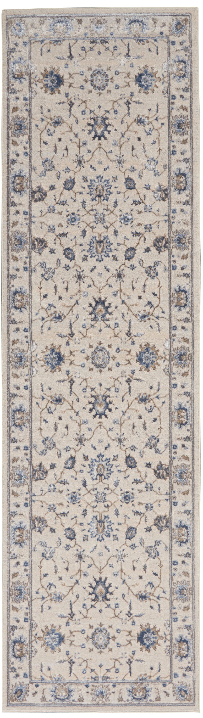 Nourison Home Silky Textures SLY09 Ivory Traditional Machinemade Rug