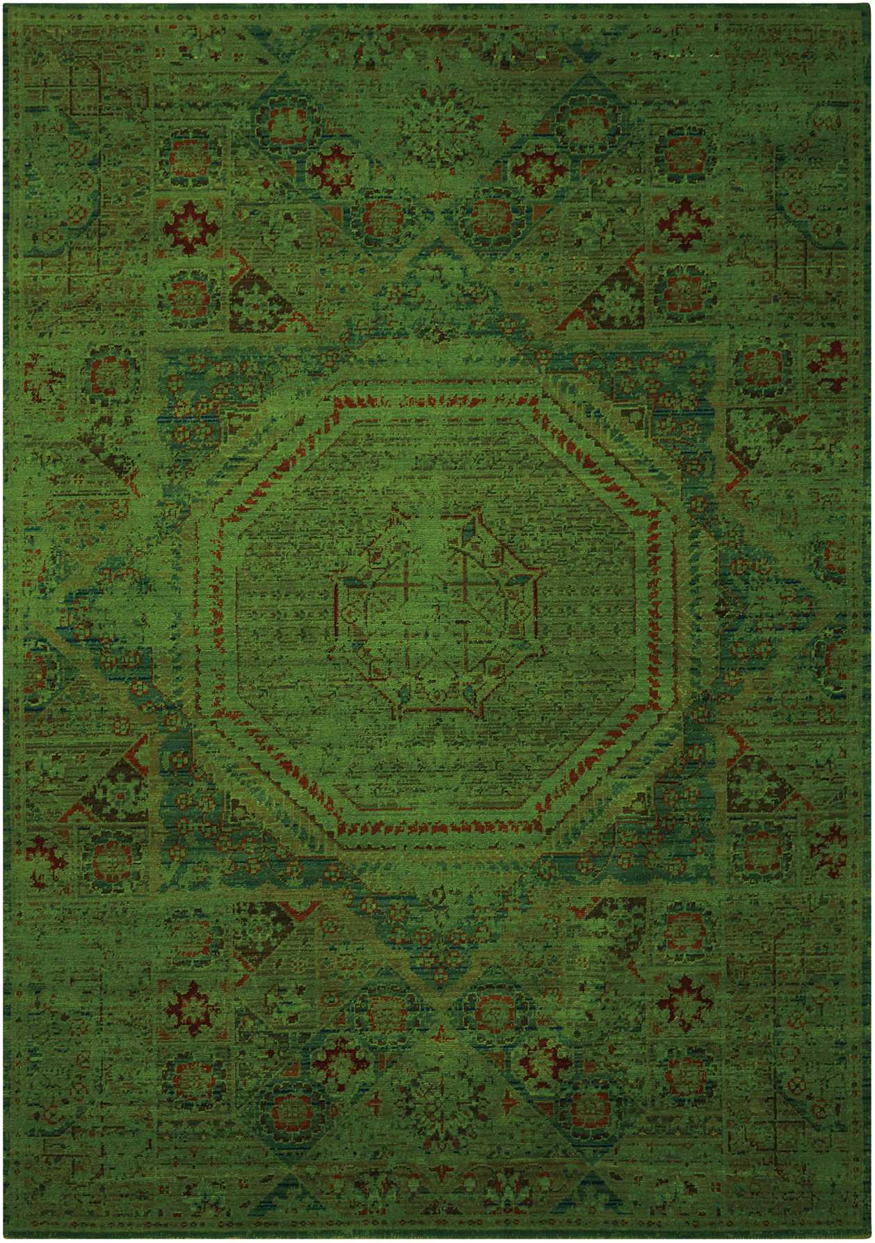 Nourison Home Timeless TML06 Teal  Traditional Loom Rug