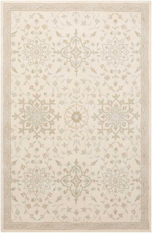 Nourison Home Royal Serenity SER02 Bone  Traditional Tufted Rug