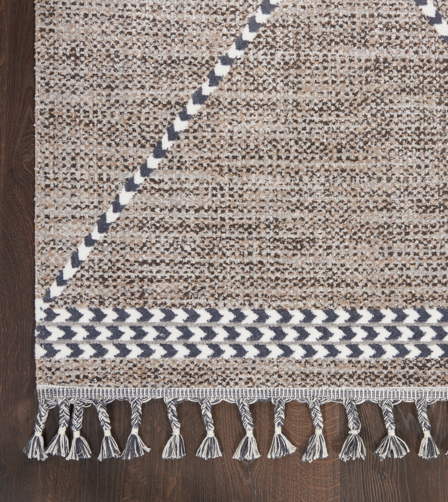 Nourison Home Asilah ASI01 Mocha  Contemporary Machinemade Rug