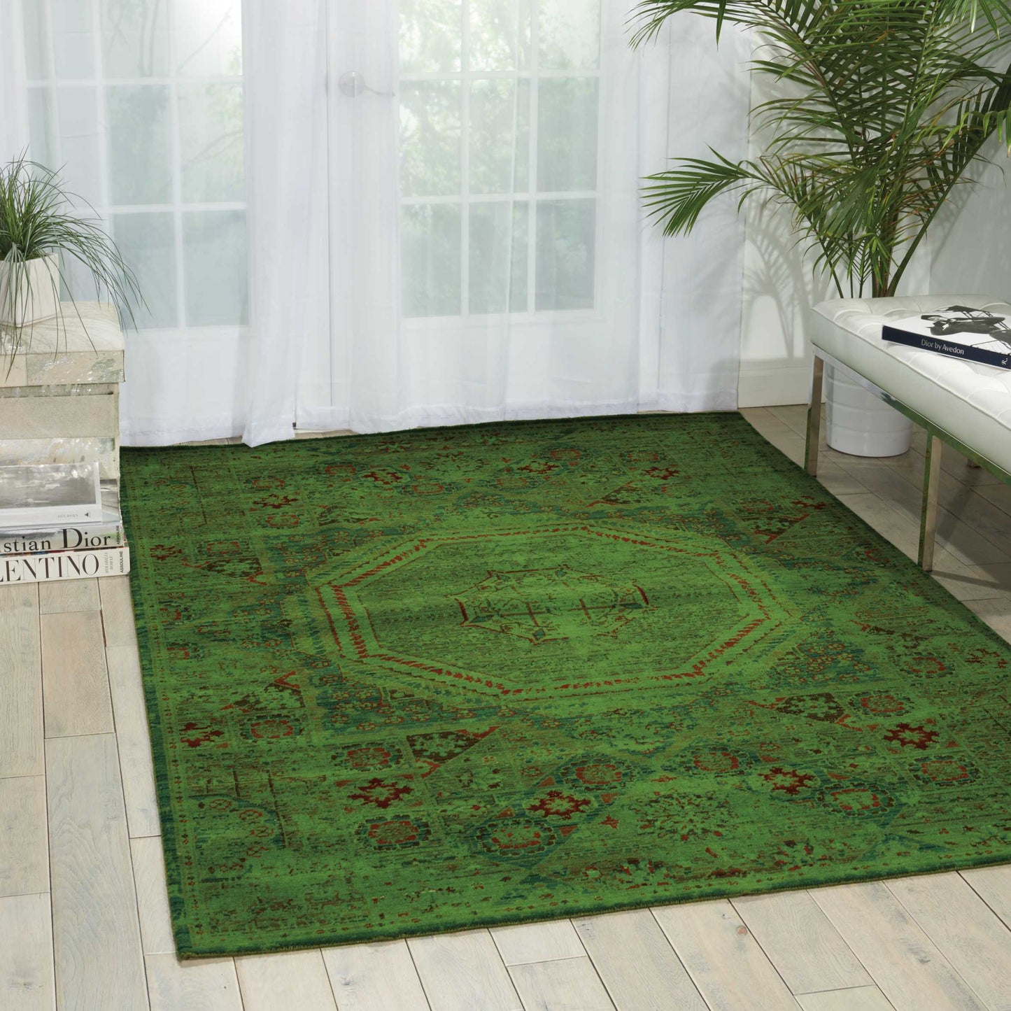 Nourison Home Timeless TML06 Teal  Traditional Loom Rug