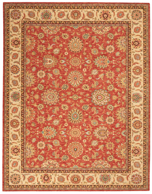 Nourison Home Living Treasures LI05 Rust  Traditional Loom Rug