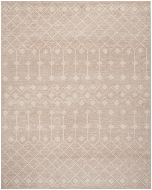 Nourison Home Grafix GRF37 Beige  Transitional Machinemade Rug