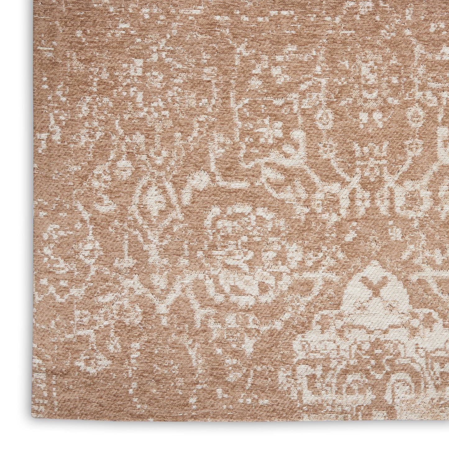 Nourison Home Damask DAS06 Beige Ivory  Transitional Machinemade Rug