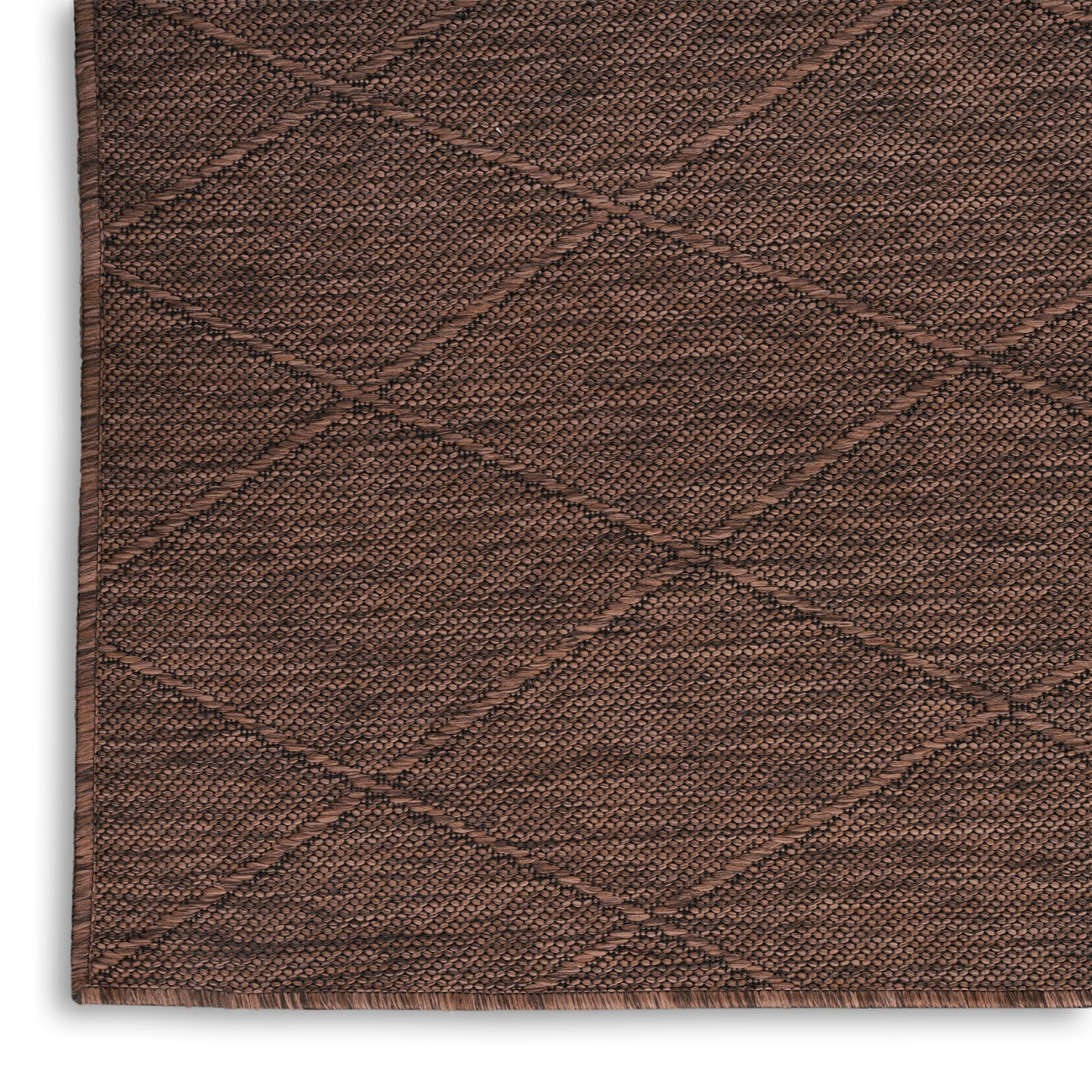 Nourison Home Washable Solutions WSL01 Mocha  Contemporary Machinemade Rug