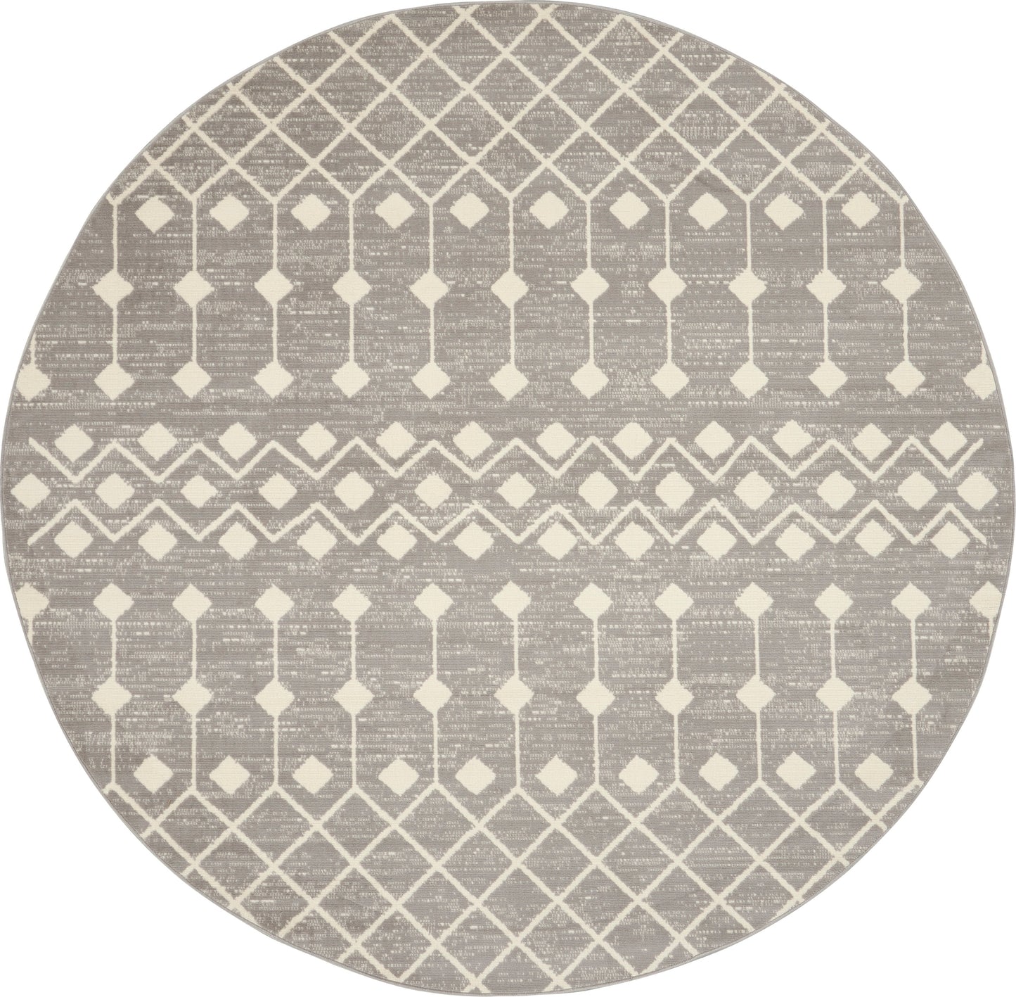 Nourison Home Grafix GRF37 Grey  Transitional Machinemade Rug