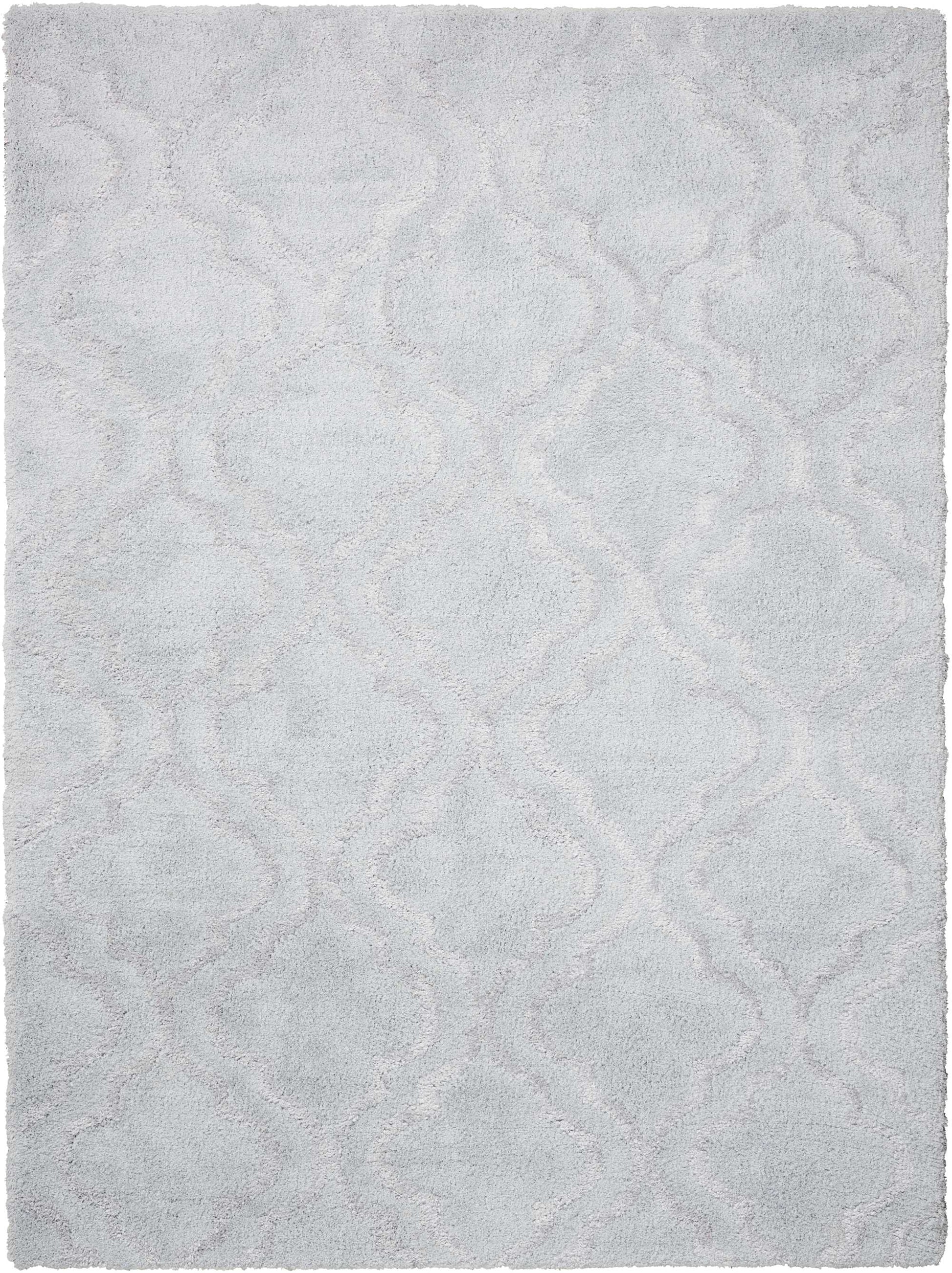 Nourison Home Light & Airy KIT01 Light Grey Transitional Woven Rug