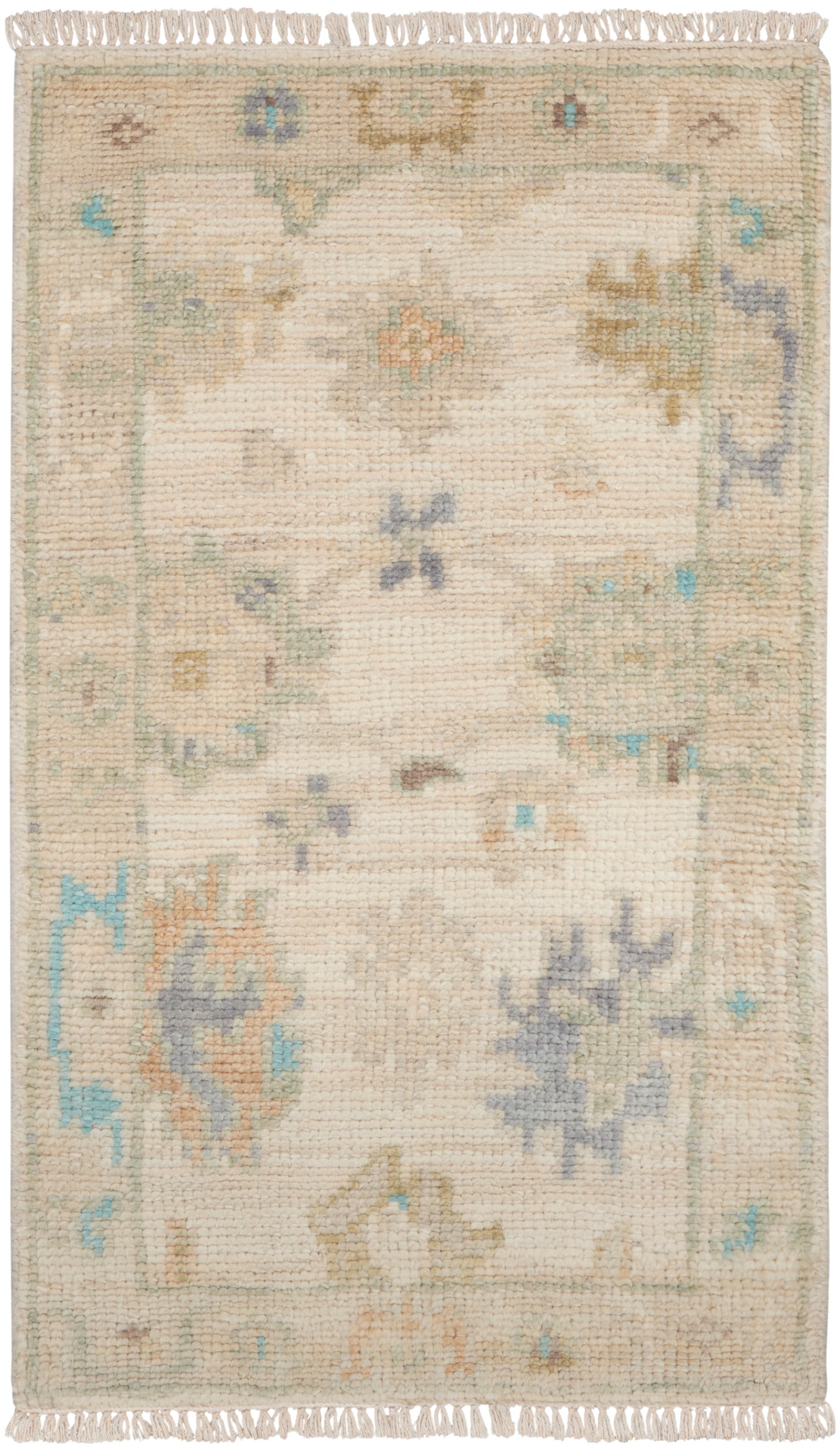 Nourison Home Odessa ODS06 Ivory Multicolor Traditional Knotted Rug