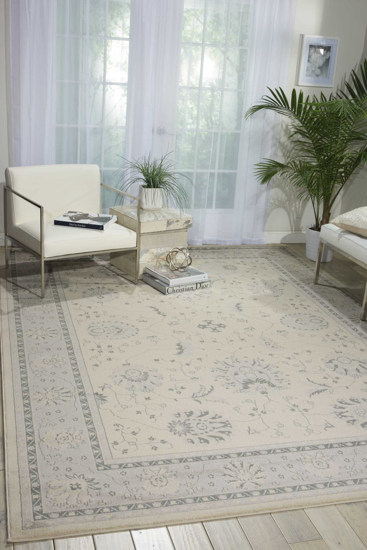 Nourison Home Maymana MYN03 Ivory  Traditional Machinemade Rug