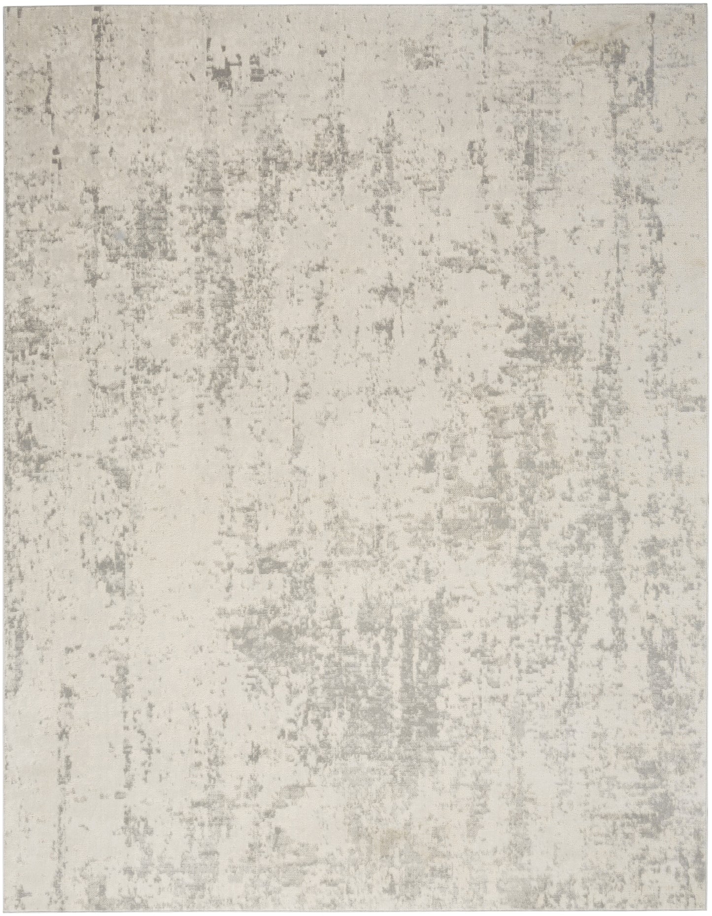 Nourison Home Quarry QUA01 Cream Grey  Contemporary Machinemade Rug