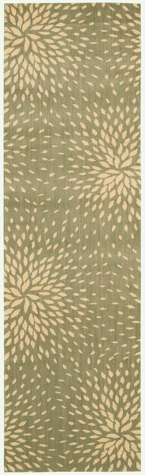 Nourison Home Capri CAP2 Light Green Contemporary Woven Rug