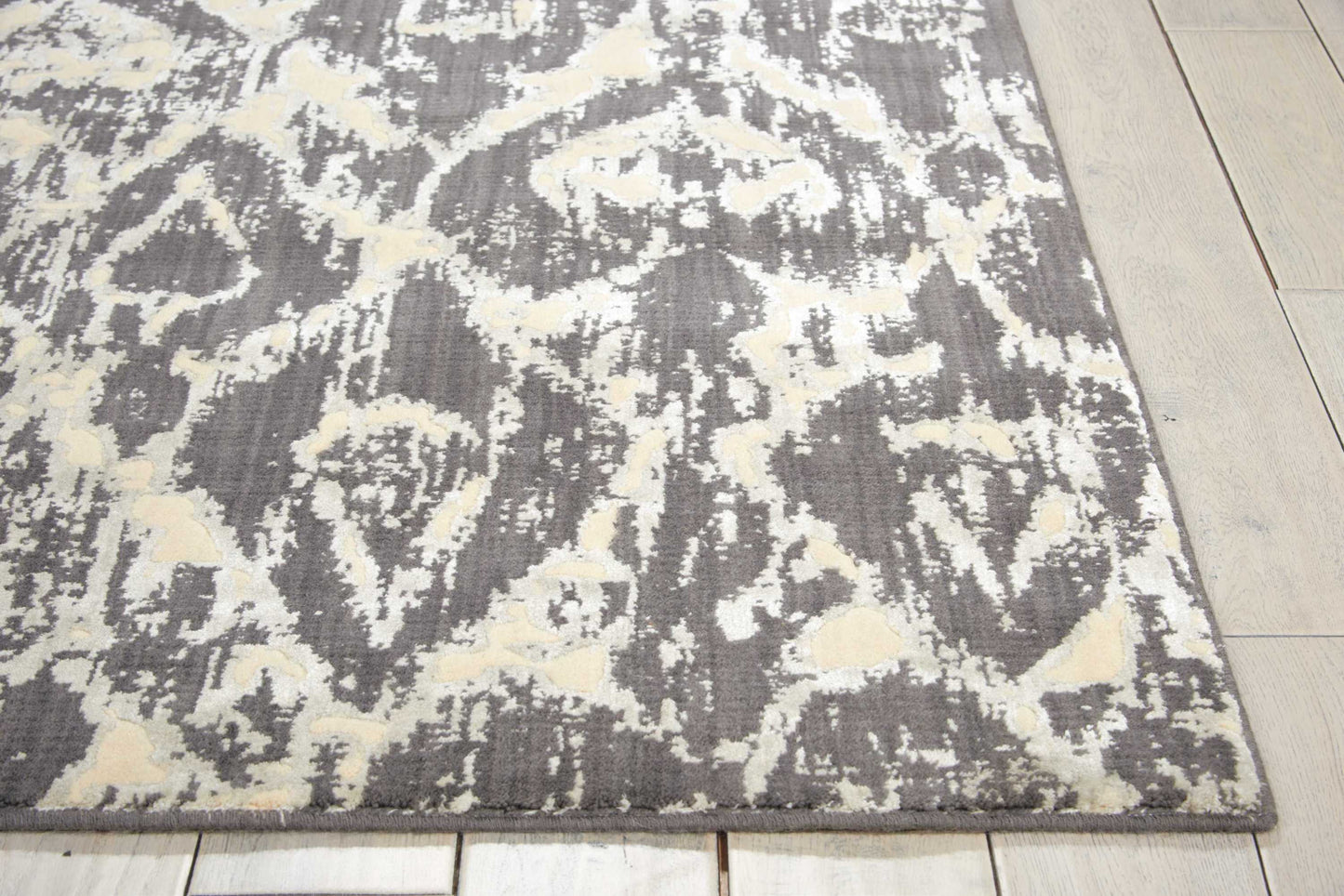 Nourison Home Nepal NEP07 Graphite  Transitional Loom Rug