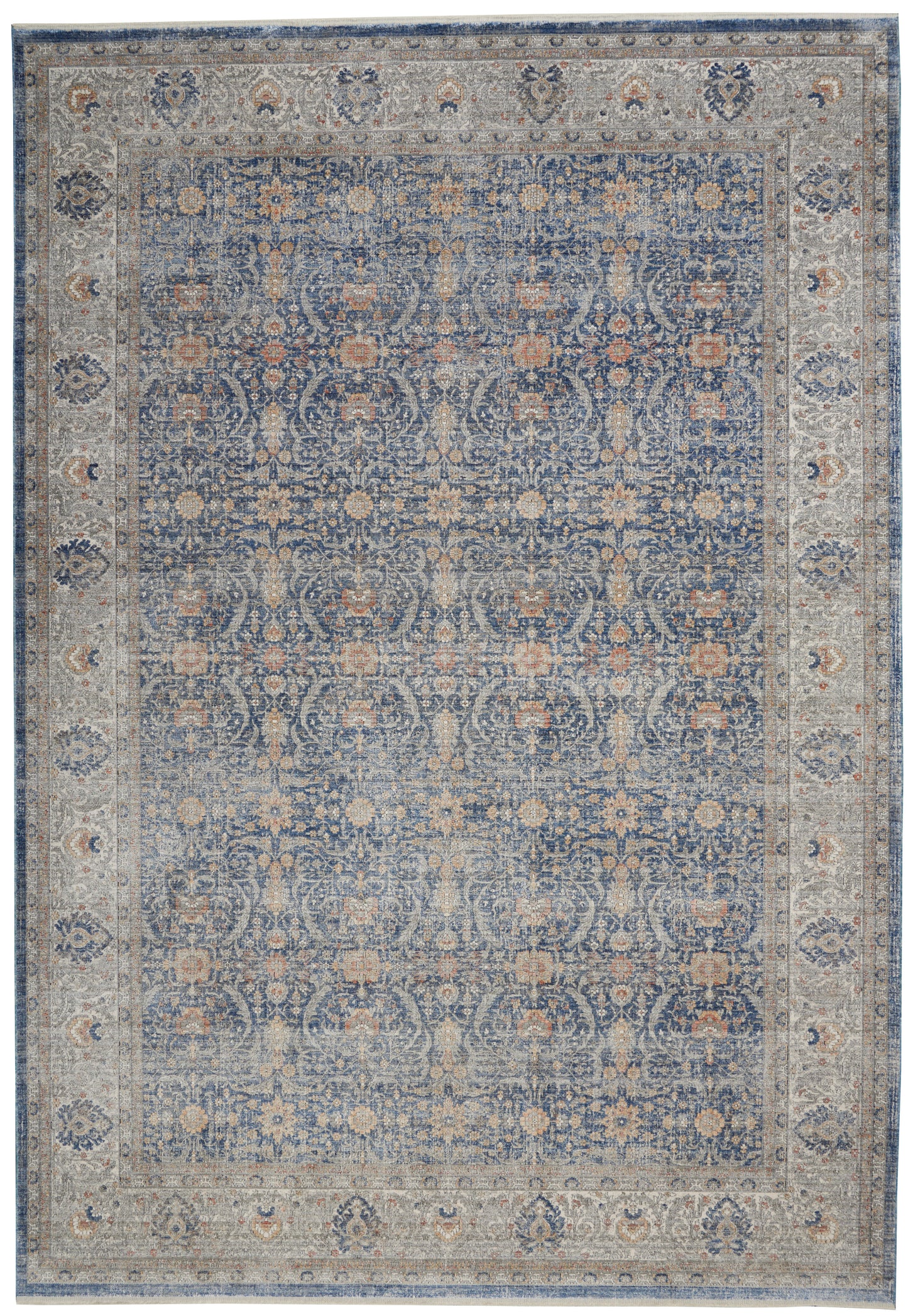 Nourison Home Starry Nights STN08 Light Blue  Traditional Woven Rug