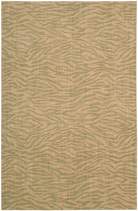 Nourison Home Cosmopolitan CS29 Beige Green  Contemporary Woven Rug