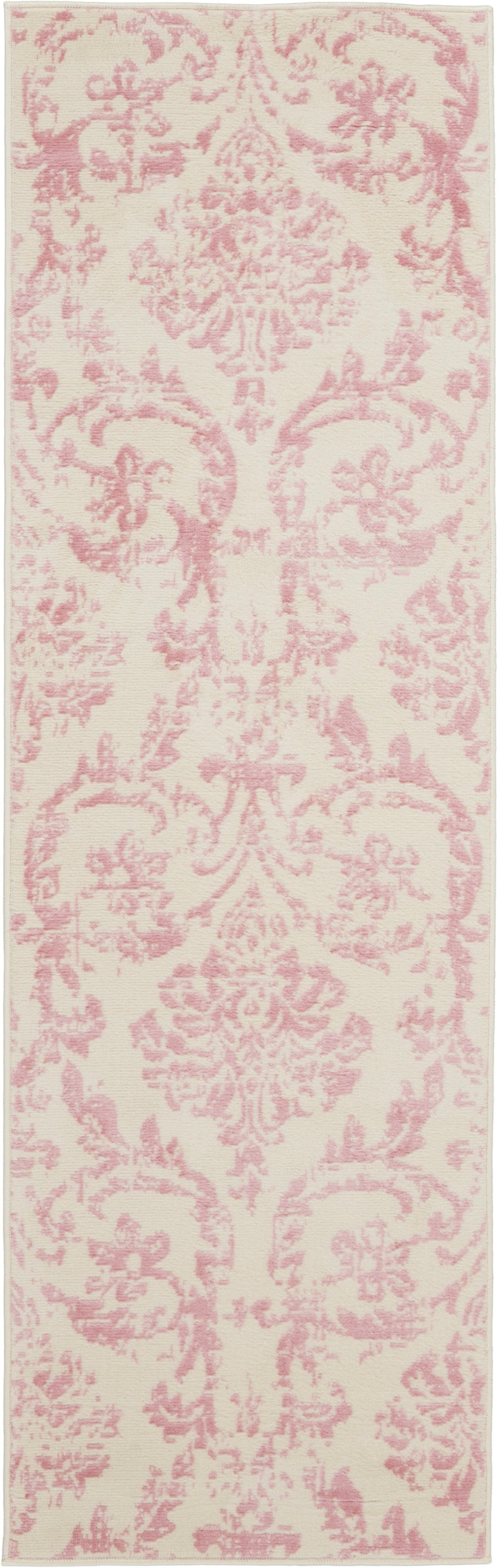 Nourison Home Jubilant JUB09 Ivory Pink  Transitional Machinemade Rug