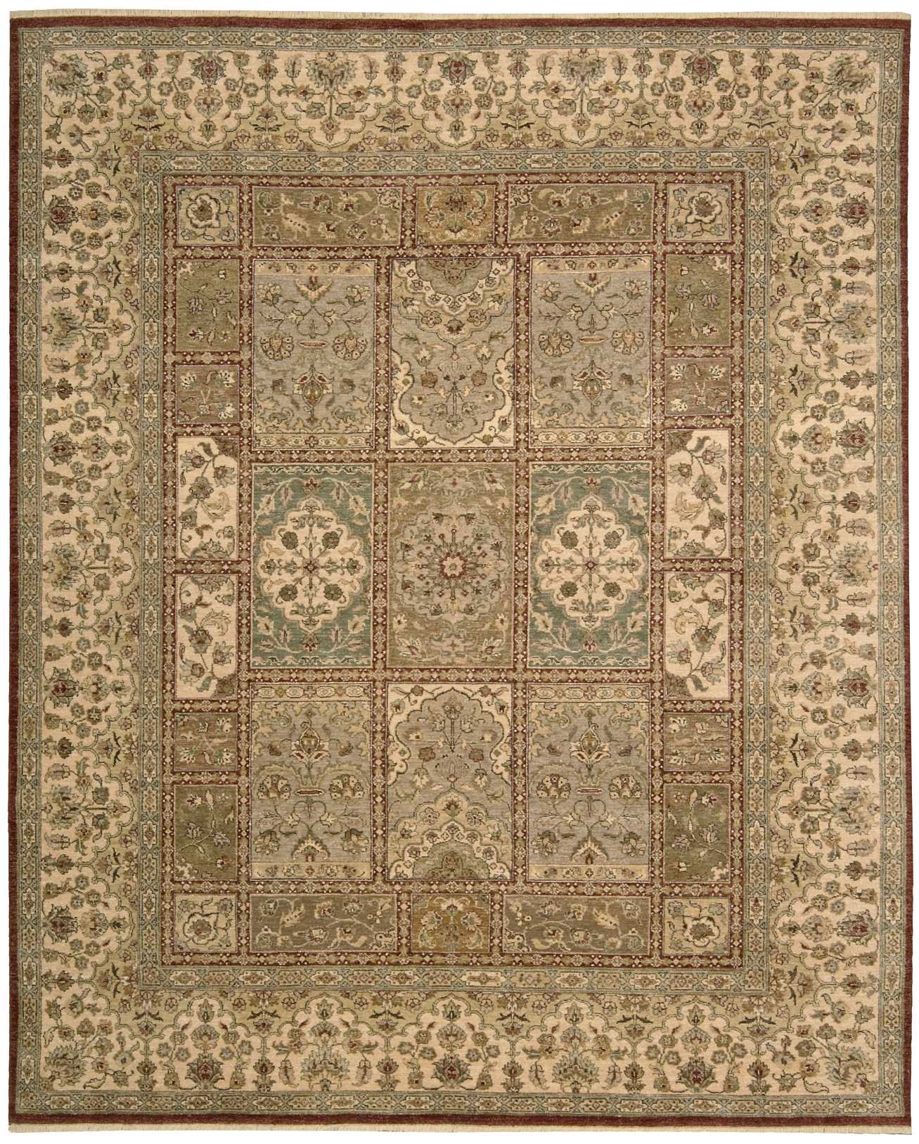 Nourison Home Legend LD03 Multicolor  Traditional Knotted Rug