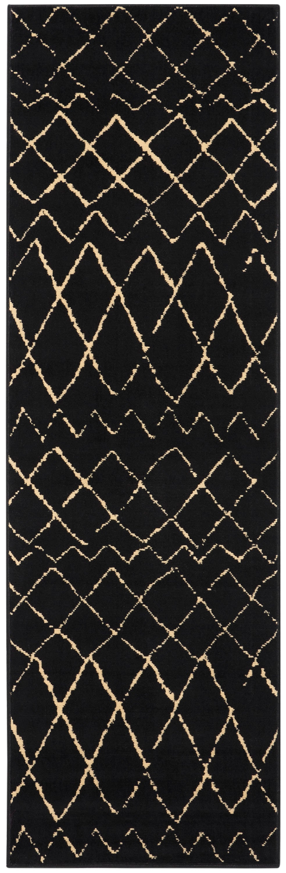 Nourison Home Grafix GRF04 Black  Contemporary Machinemade Rug