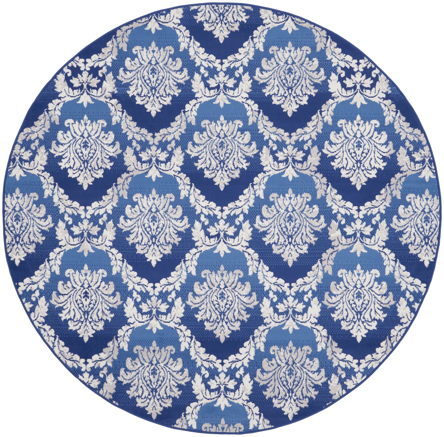 Nourison Home Whimsicle WHS01 Blue  Contemporary Machinemade Rug