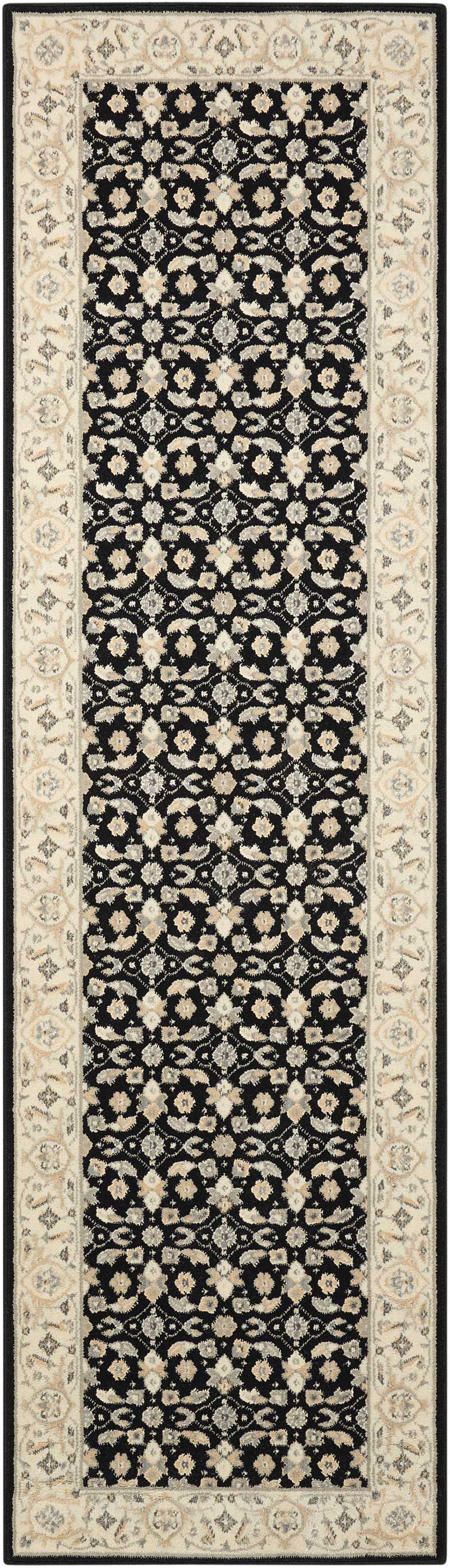 Nourison Home Persian Empire PE26 Black  Traditional Loom Rug