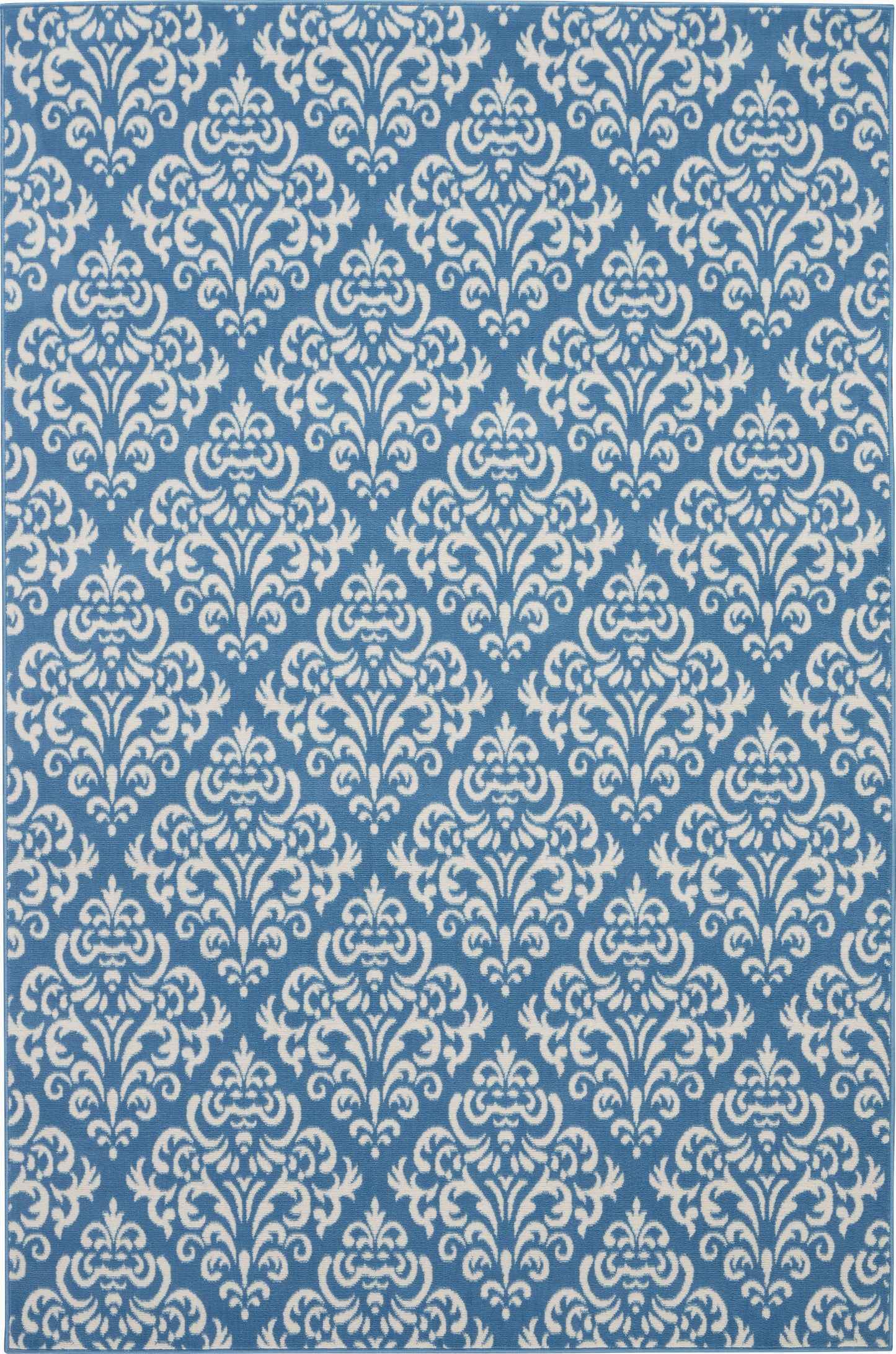 Nourison Home Grafix GRF06 Blue  Transitional Machinemade Rug