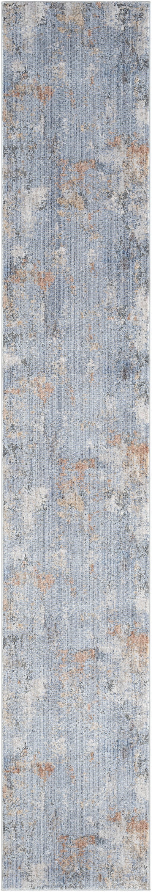 Nourison Home Abstract Hues ABH01 Grey Blue  Contemporary Machinemade Rug