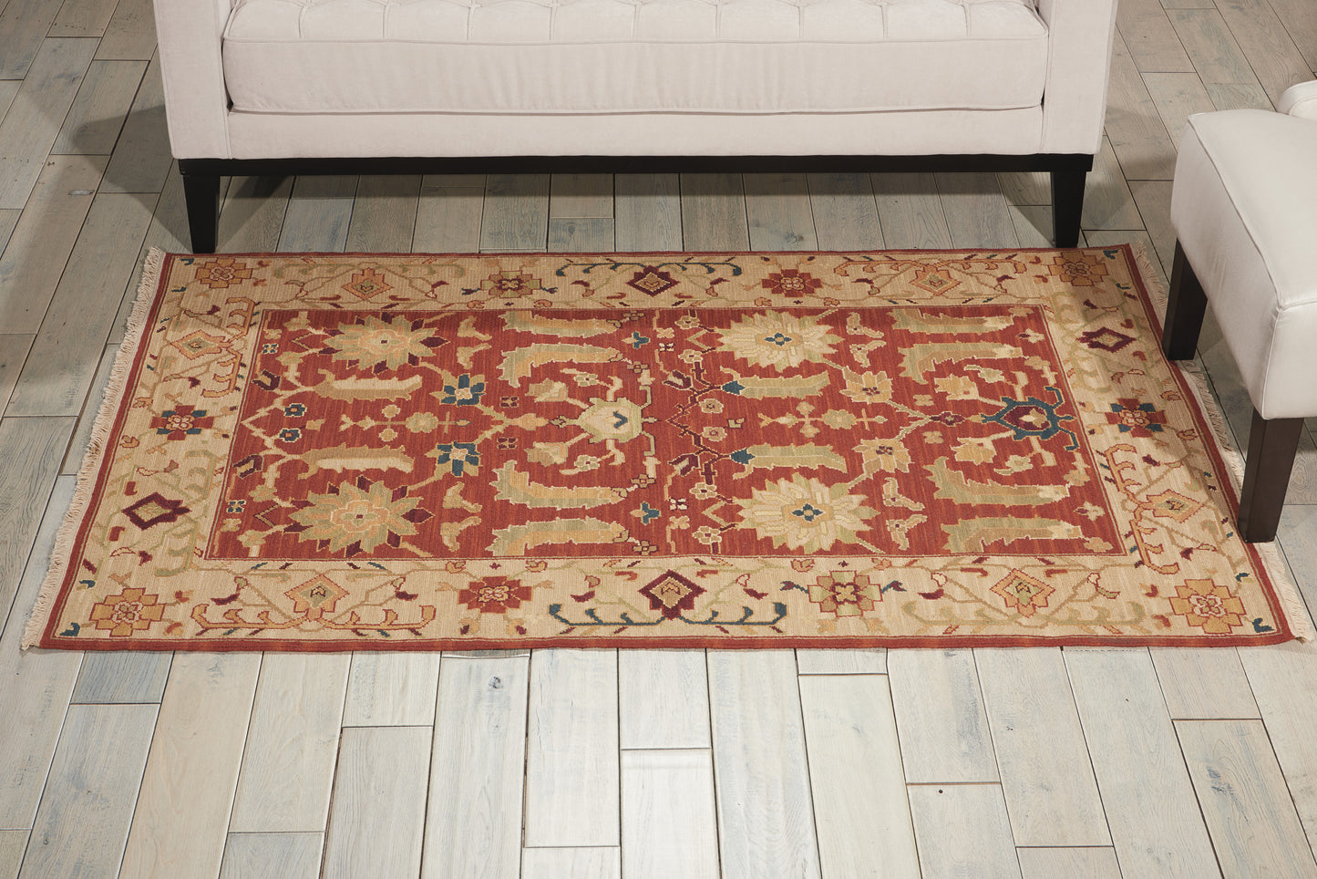 Nourison Home Nourmak SK71 Rust  Traditional Woven Rug