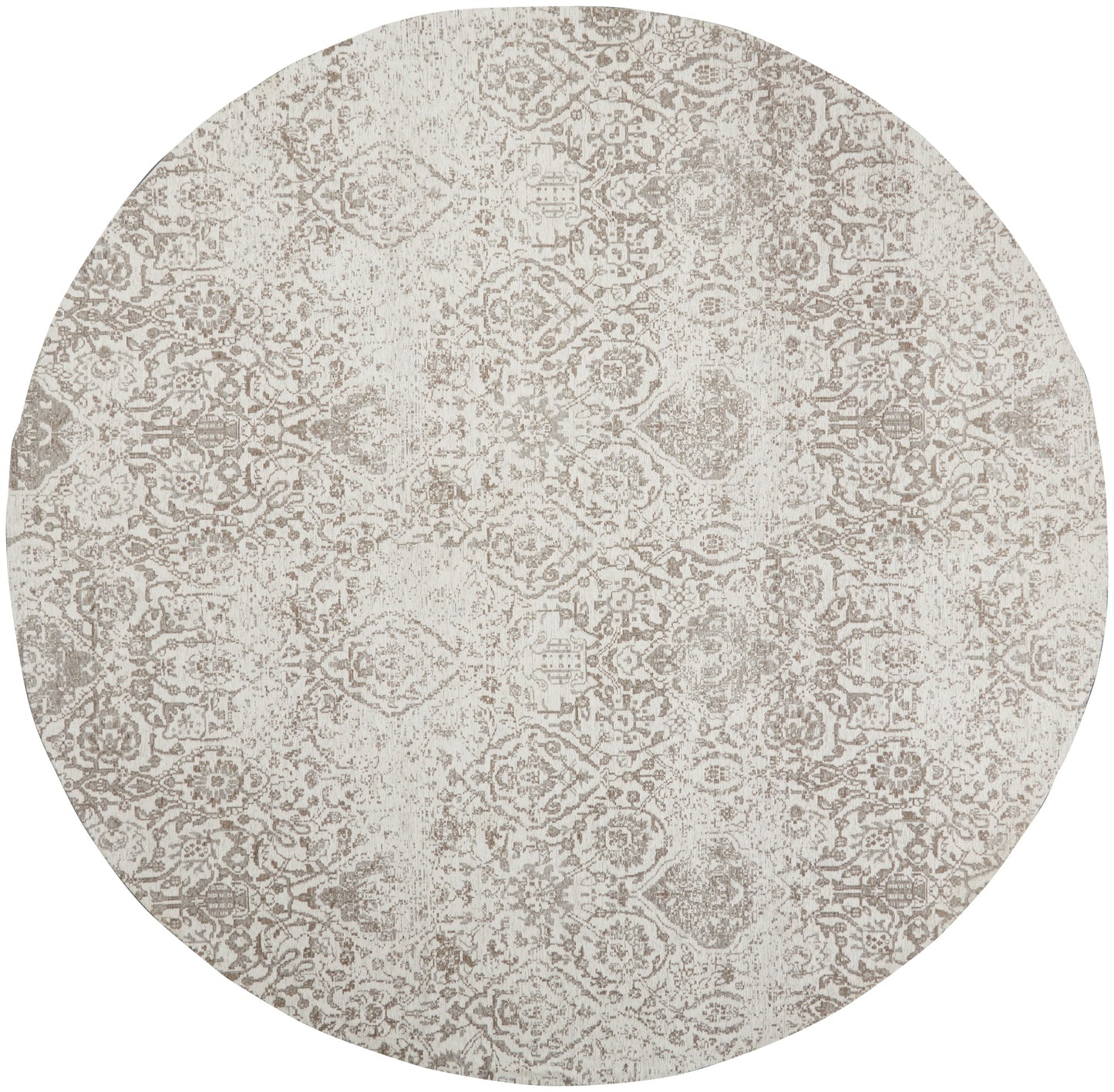 Nourison Home Damask DAS06 Ivory  Transitional Machinemade Rug