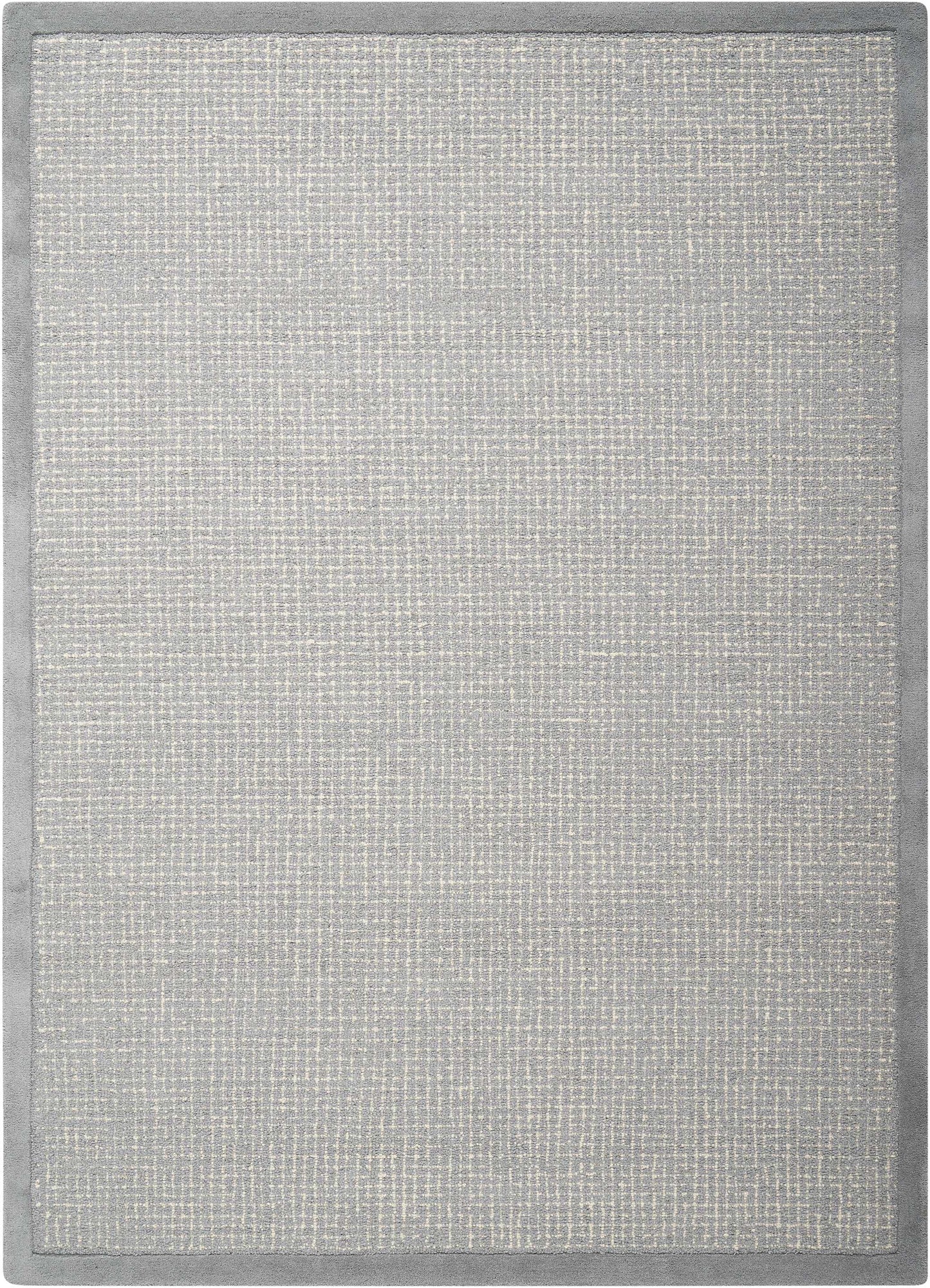 Nourison Home River Brook KI809 Light Blue Ivory Contemporary Tufted Rug