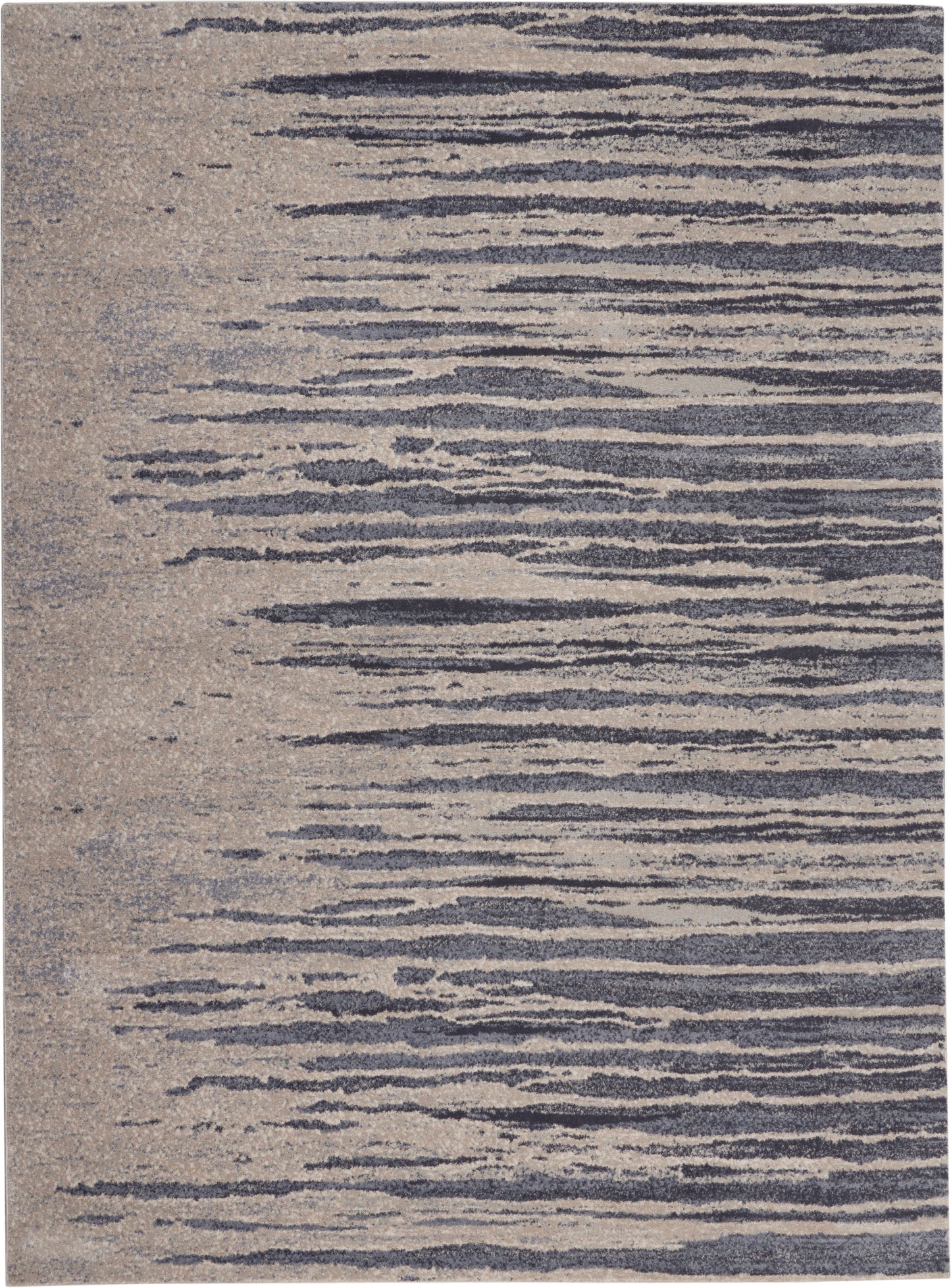 Nourison Moroccan Celebration KI387 Blue Beige  Contemporary Machinemade Rug