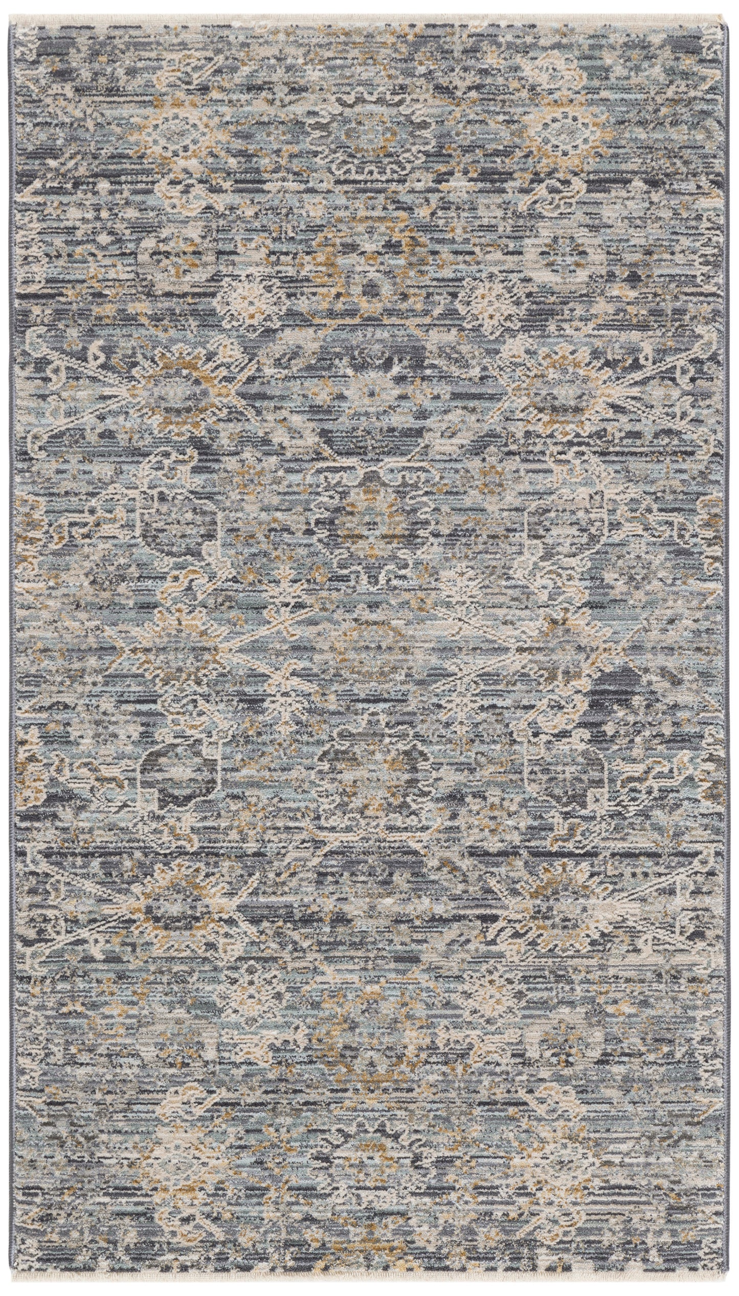 Nourison Home Lynx LNX08 Charcoal  Transitional Machinemade Rug