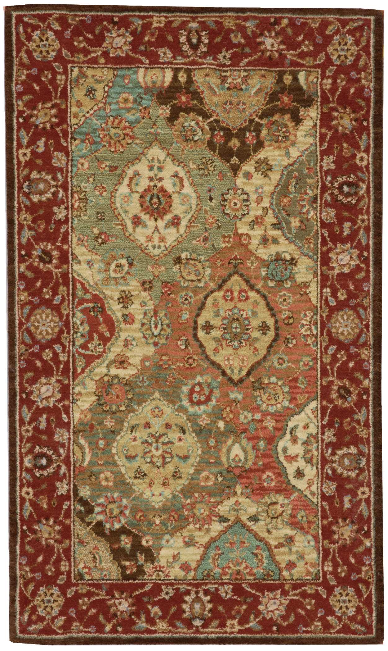 Nourison Home Living Treasures LI03 Multicolor Traditional Loom Rug