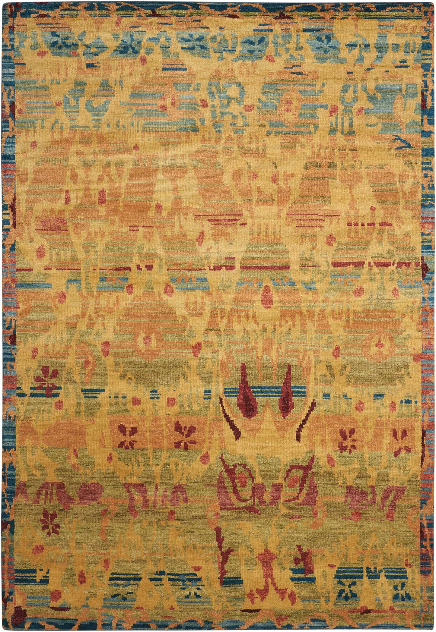 Nourison Home Dune DUN02 Gabbeh Transitional Knotted Rug